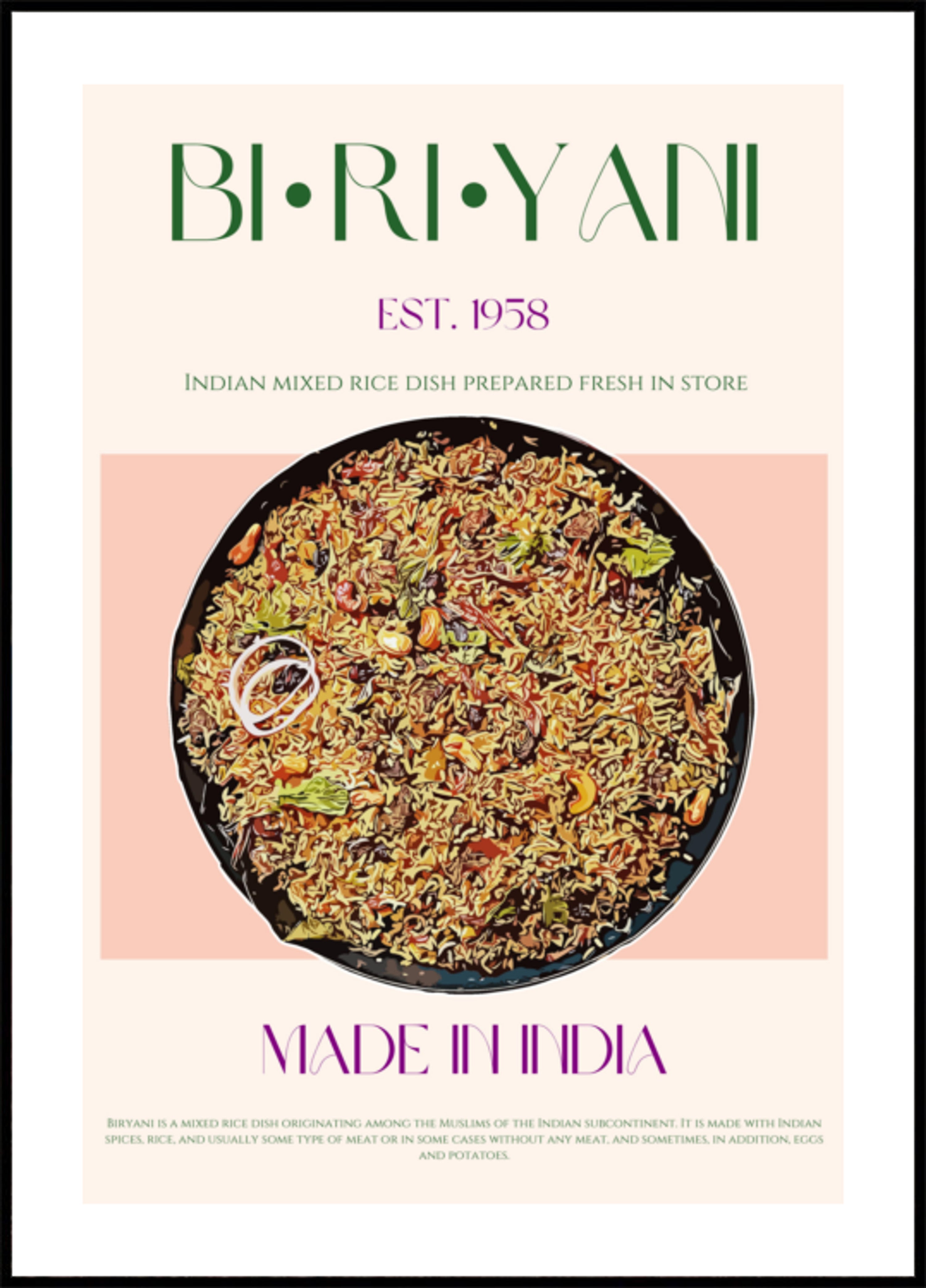 Heerlijke Indiase Biryani