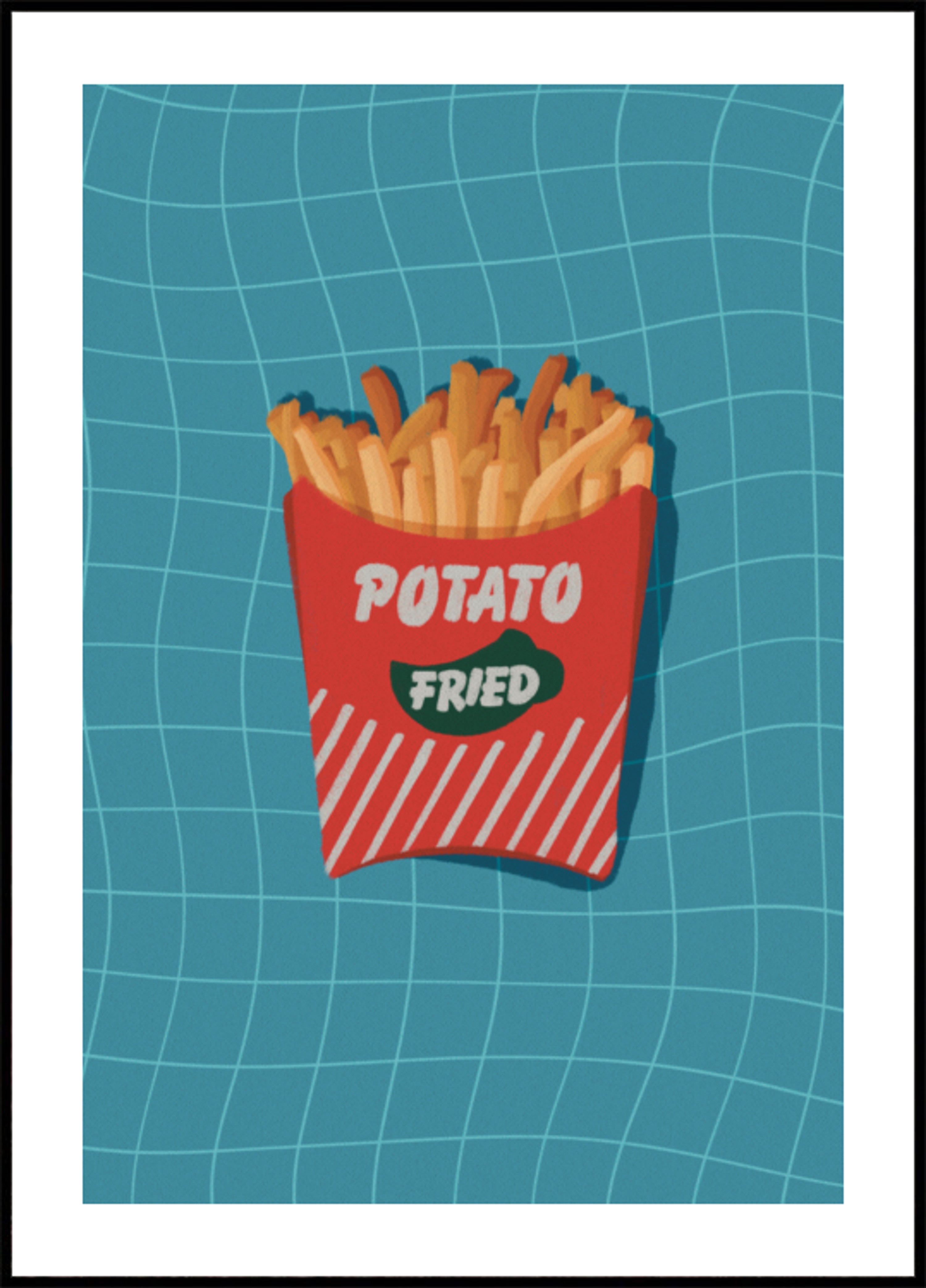 Retro frietsnack