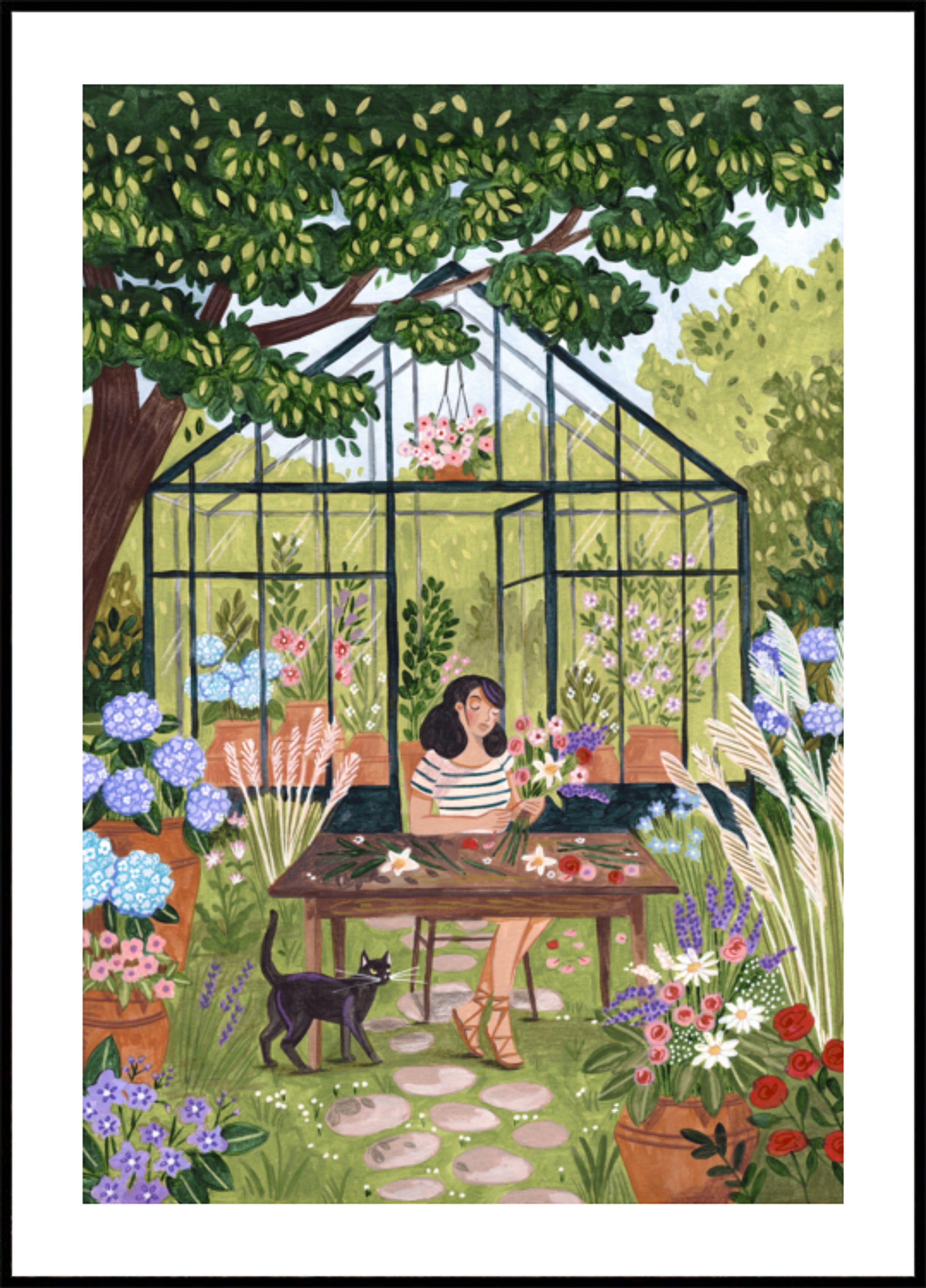 Tuin bloemstuk