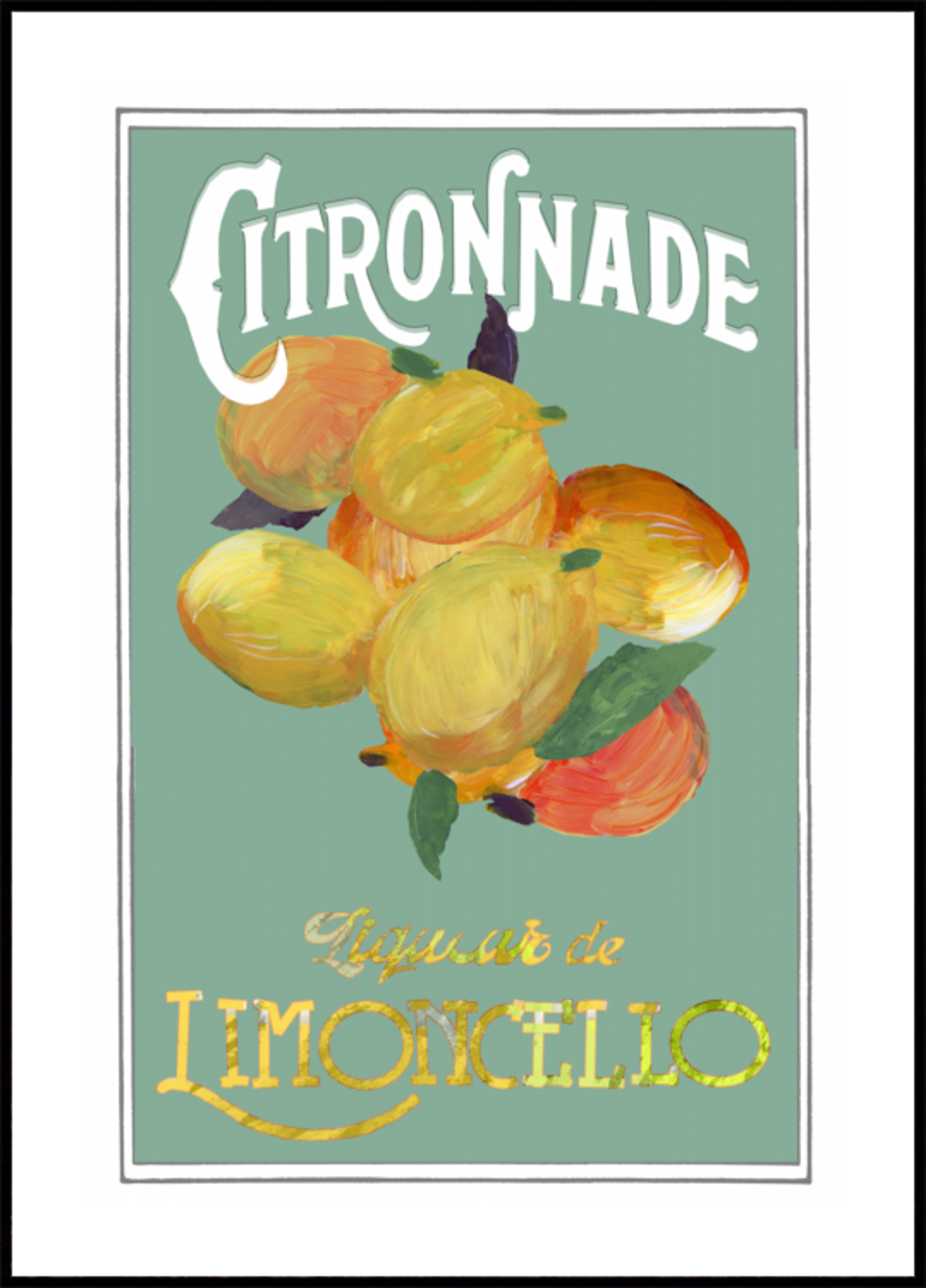 Vintage Limoncello-limonade