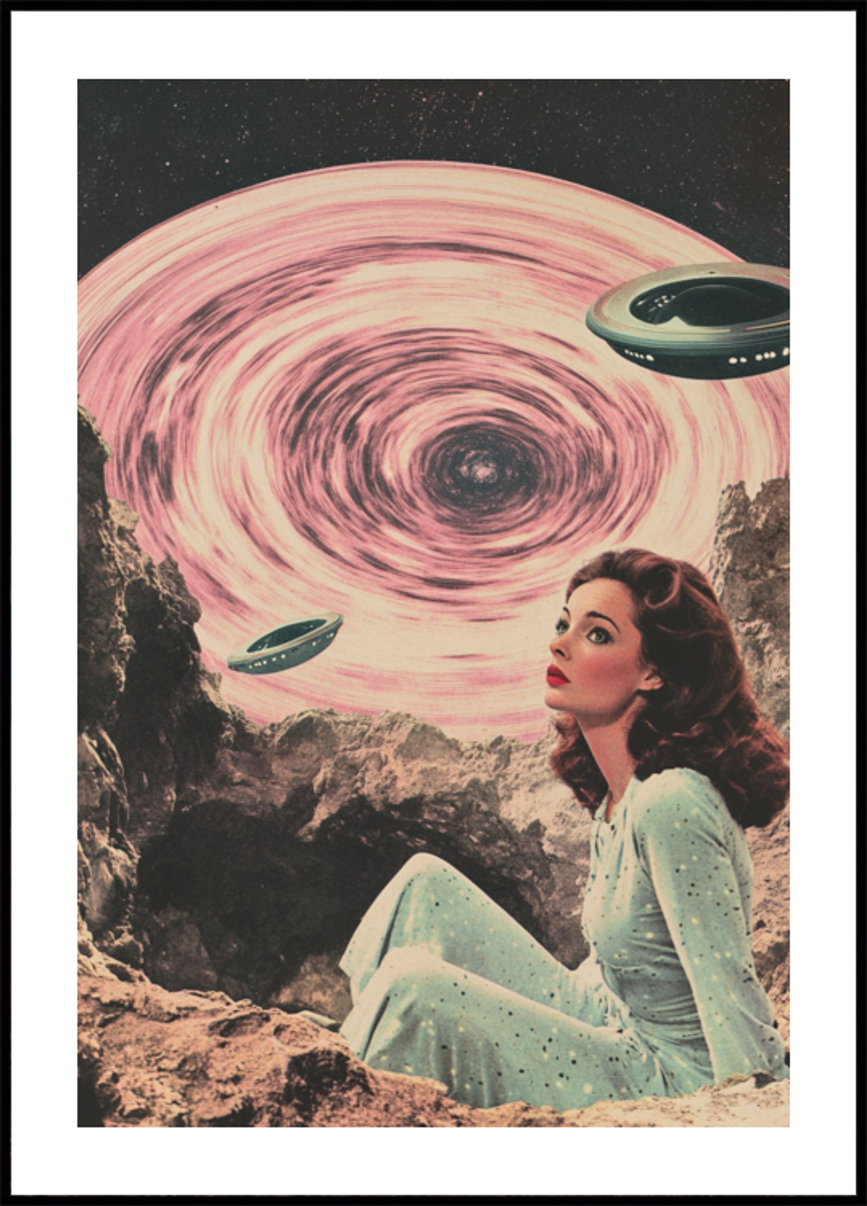 Roze Galaxy-gaas