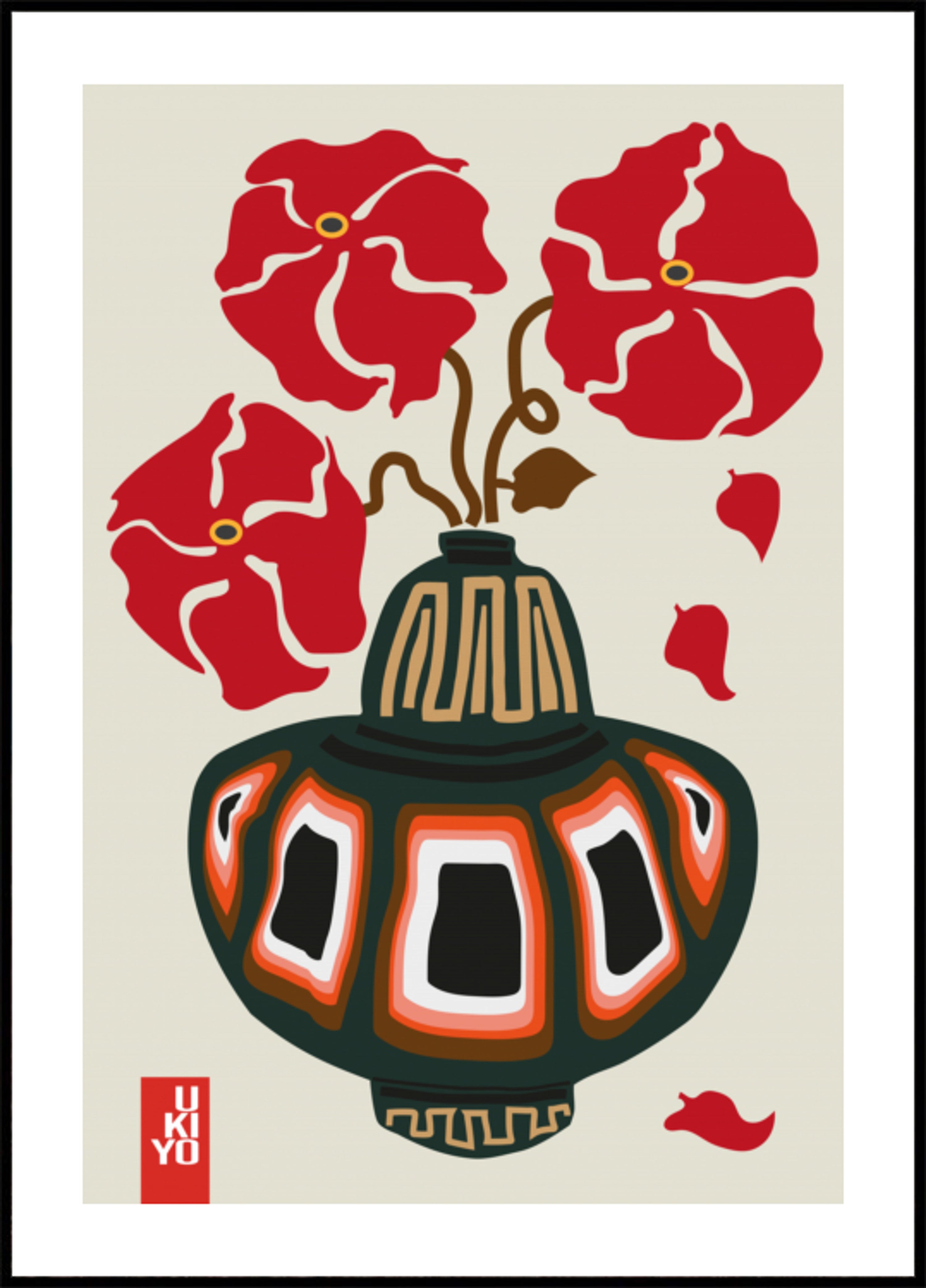 Bewaar Ukiyo-bloemen