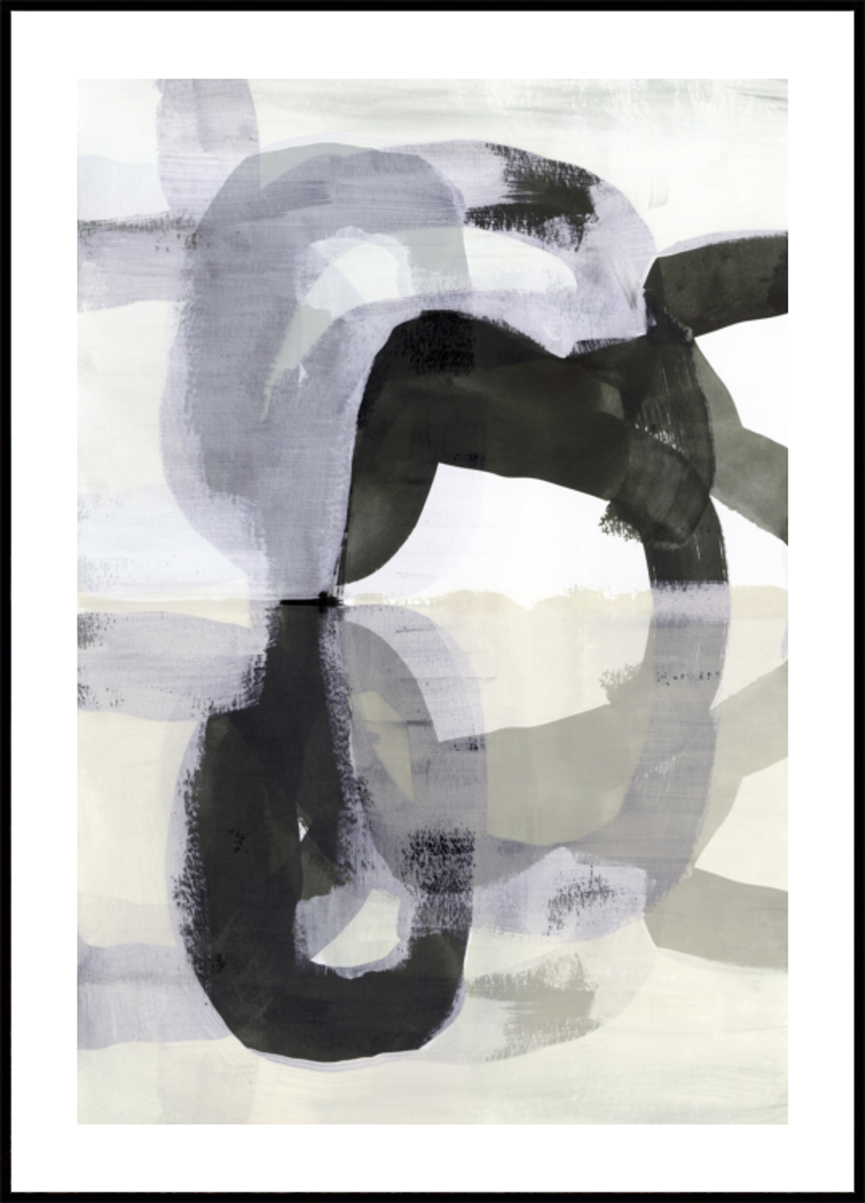 Moderne abstracte reflectie