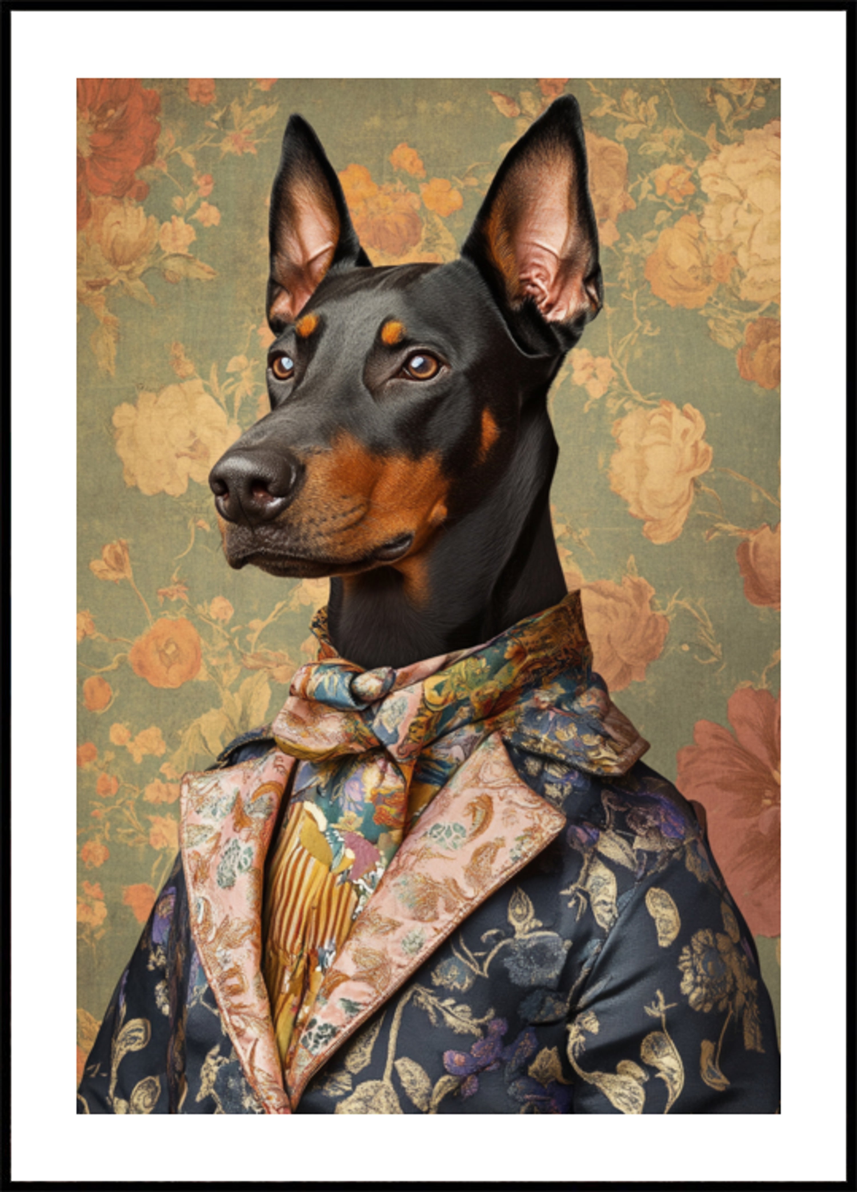 Dapper Doberman heer