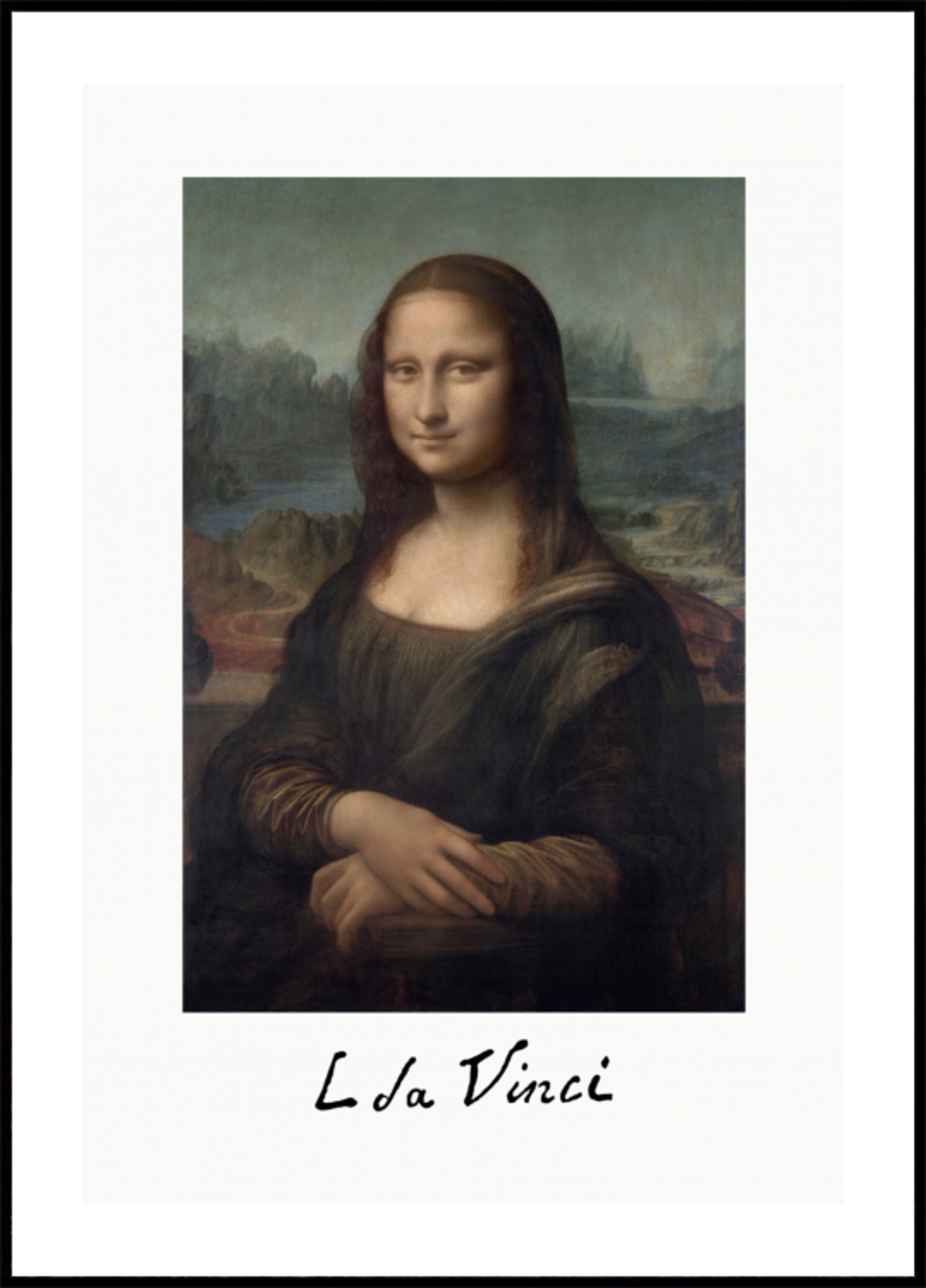 Mona Lisa Del Giocondo-handtekening (1503-1506)