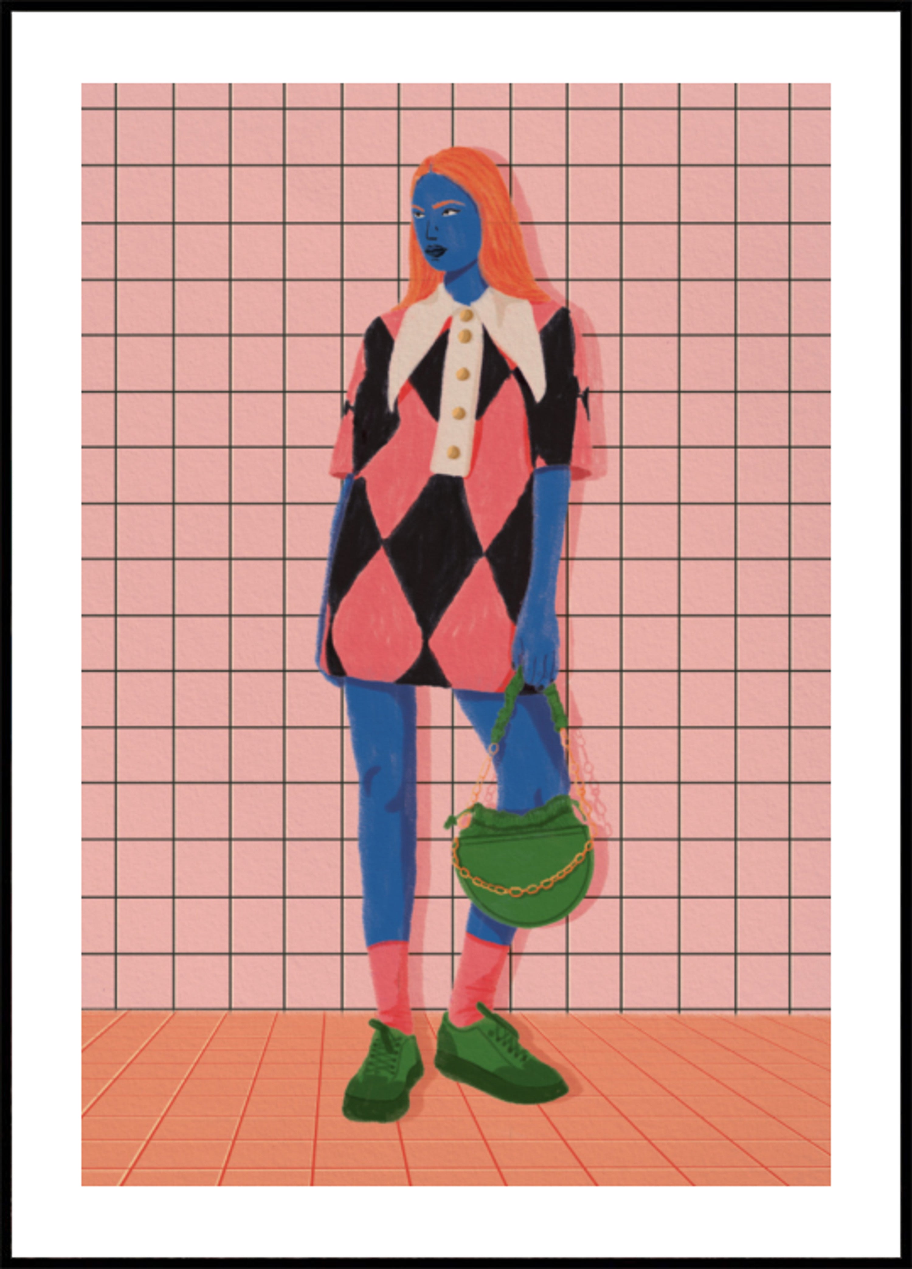 Levendige Argyle-stijl
