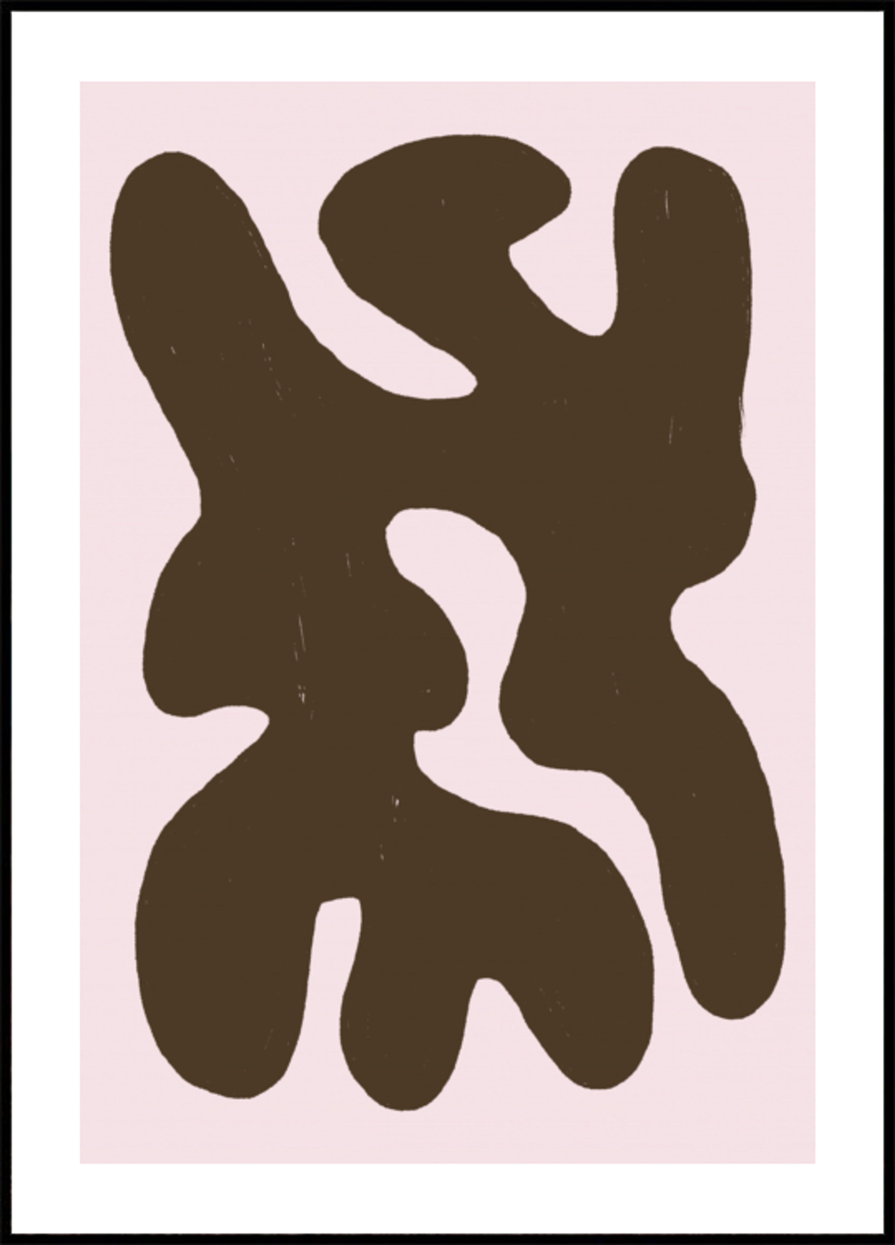Zachte organische abstracte vormen