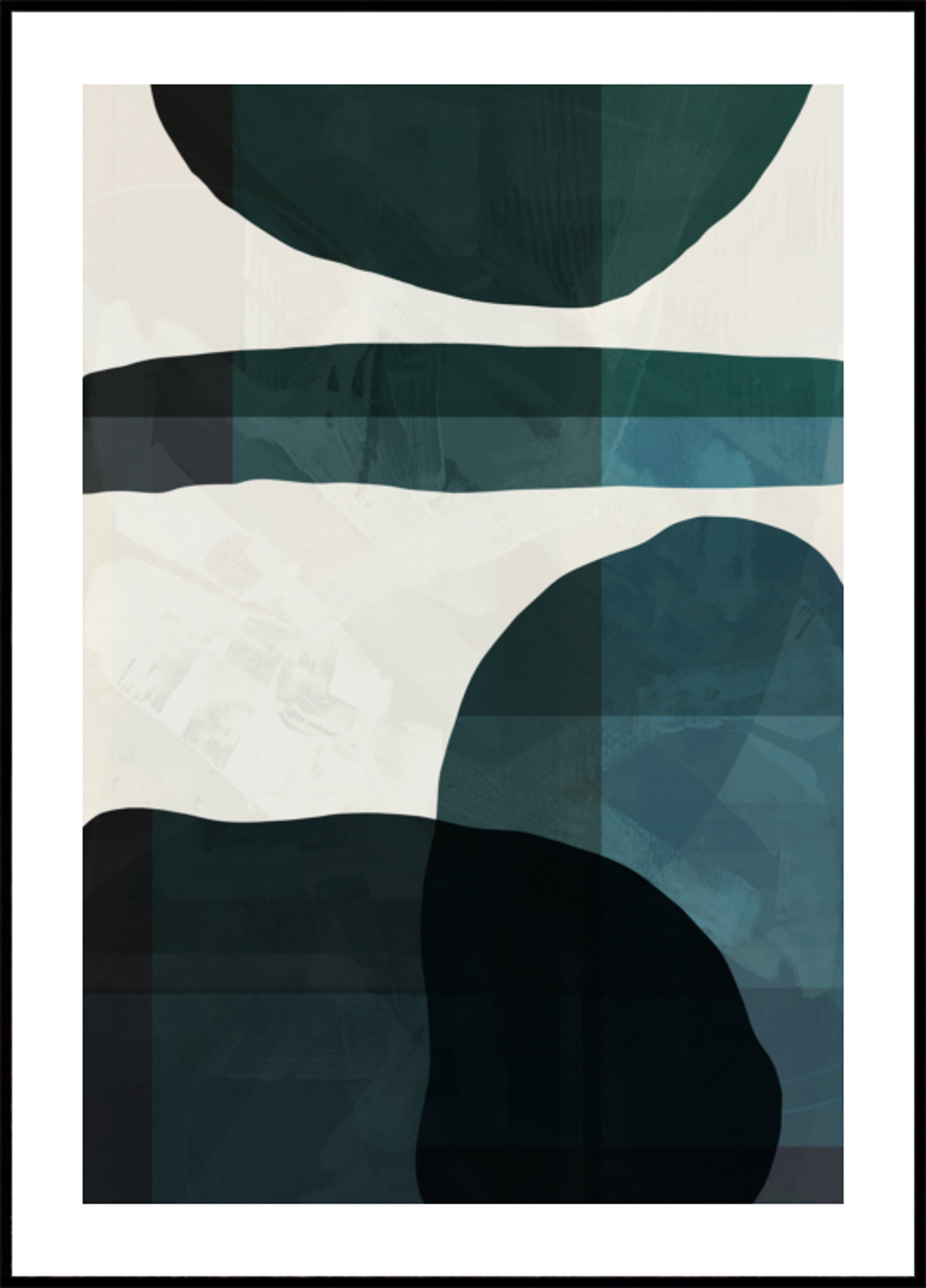 Kalme abstracte stroom