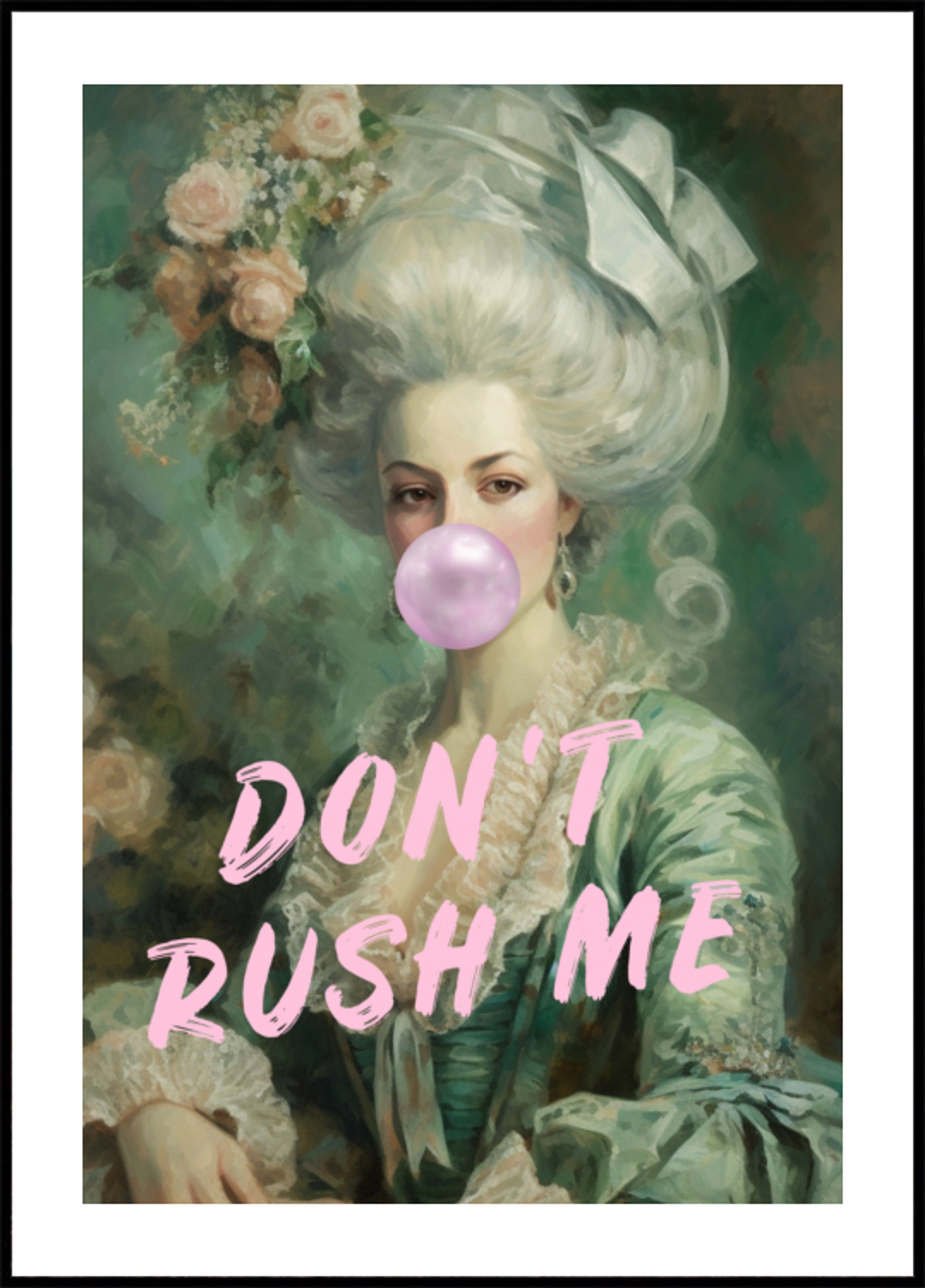 Pittige Rococo Bubblegum Lady