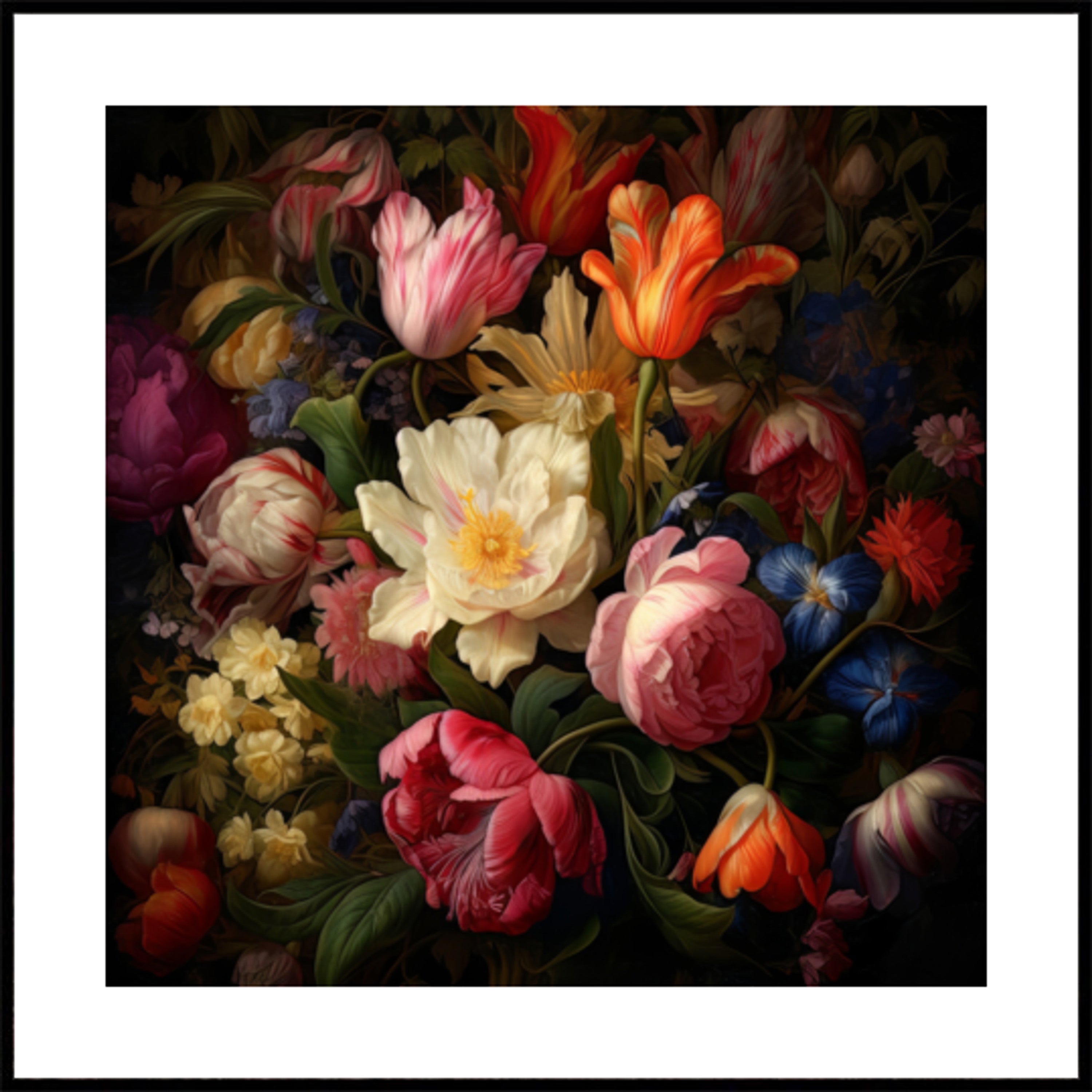 Levendig bloemenboeket