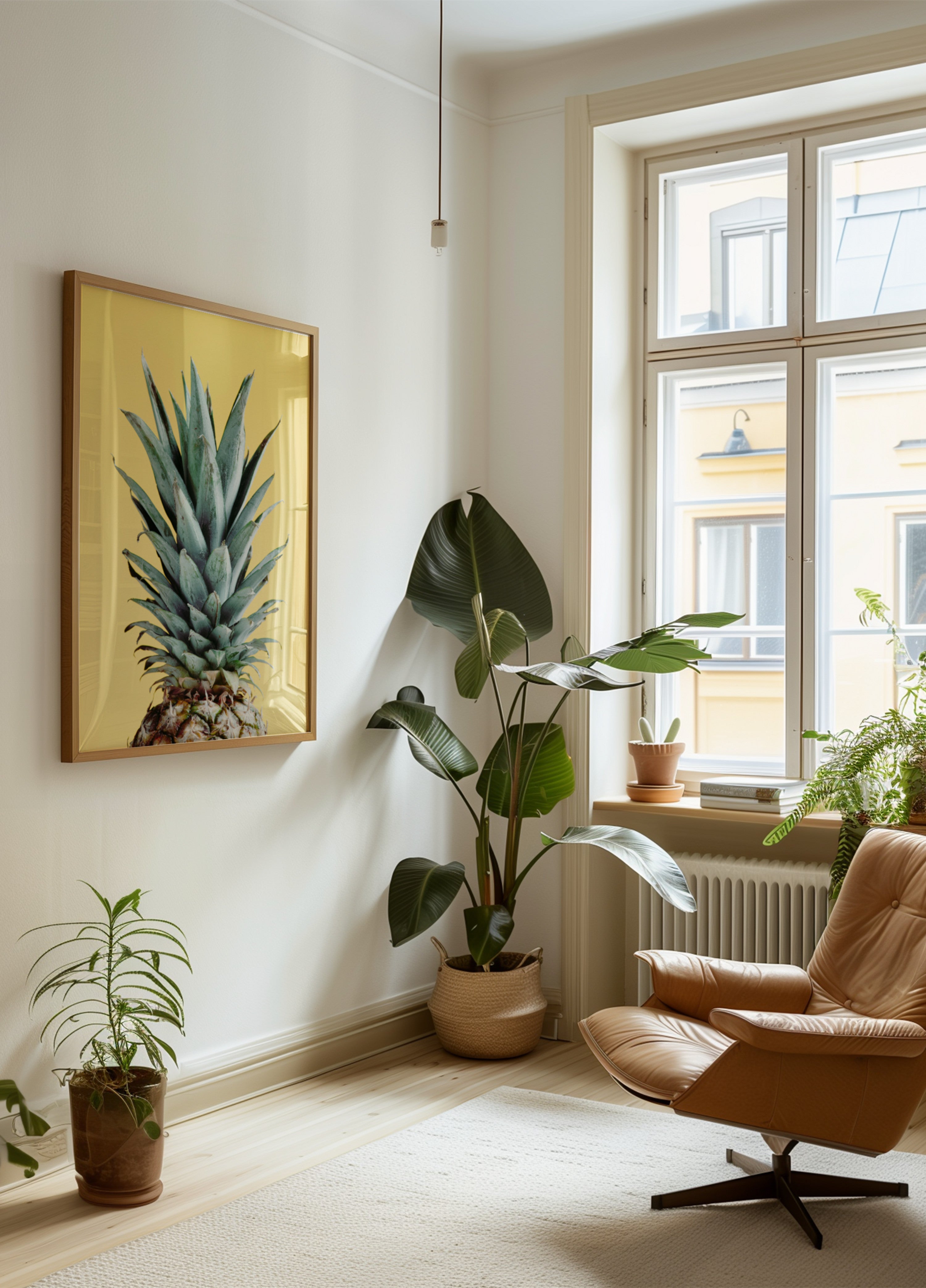 Tropisch Ananas Geel