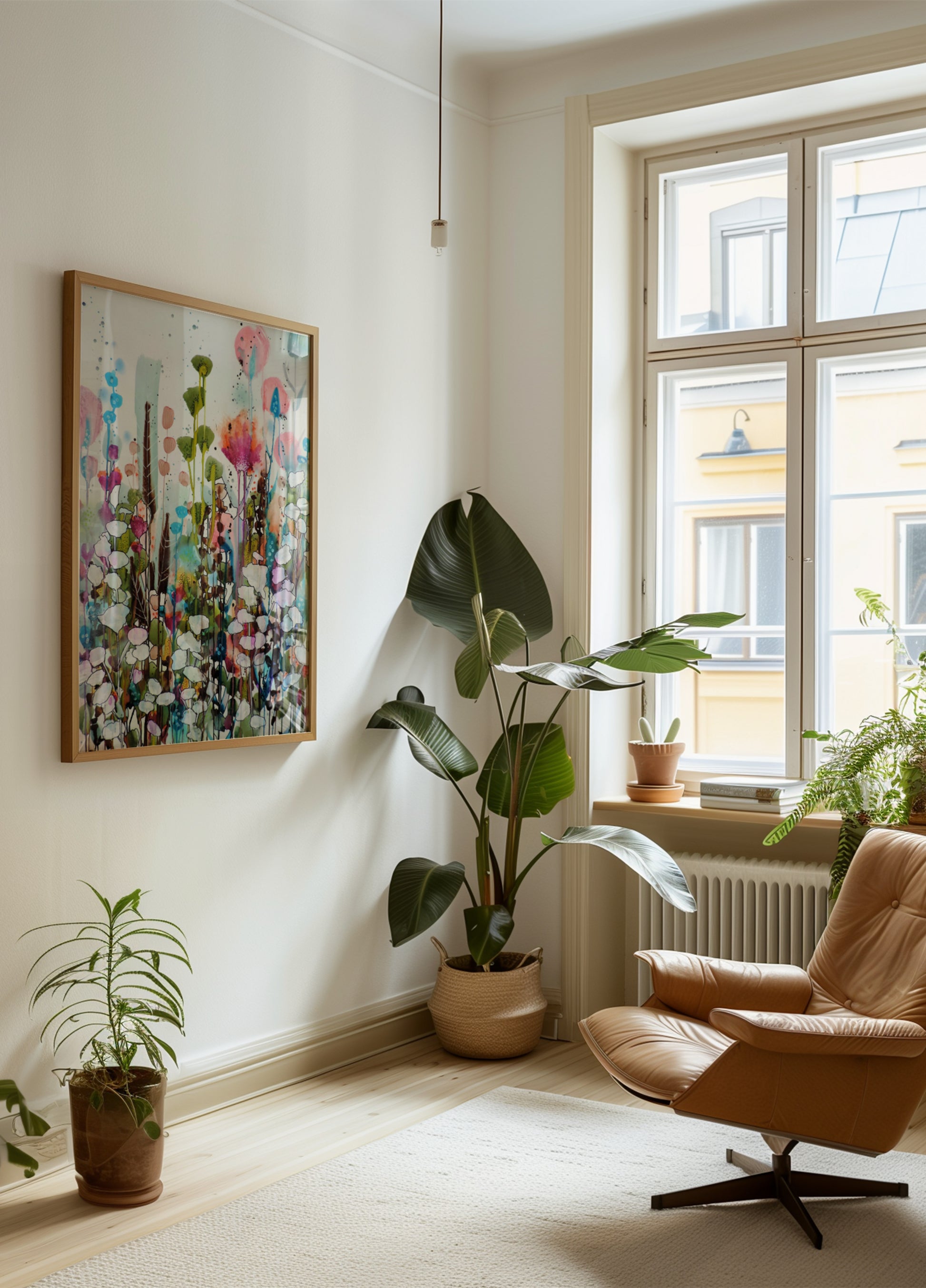 Levendige bloemendroom
