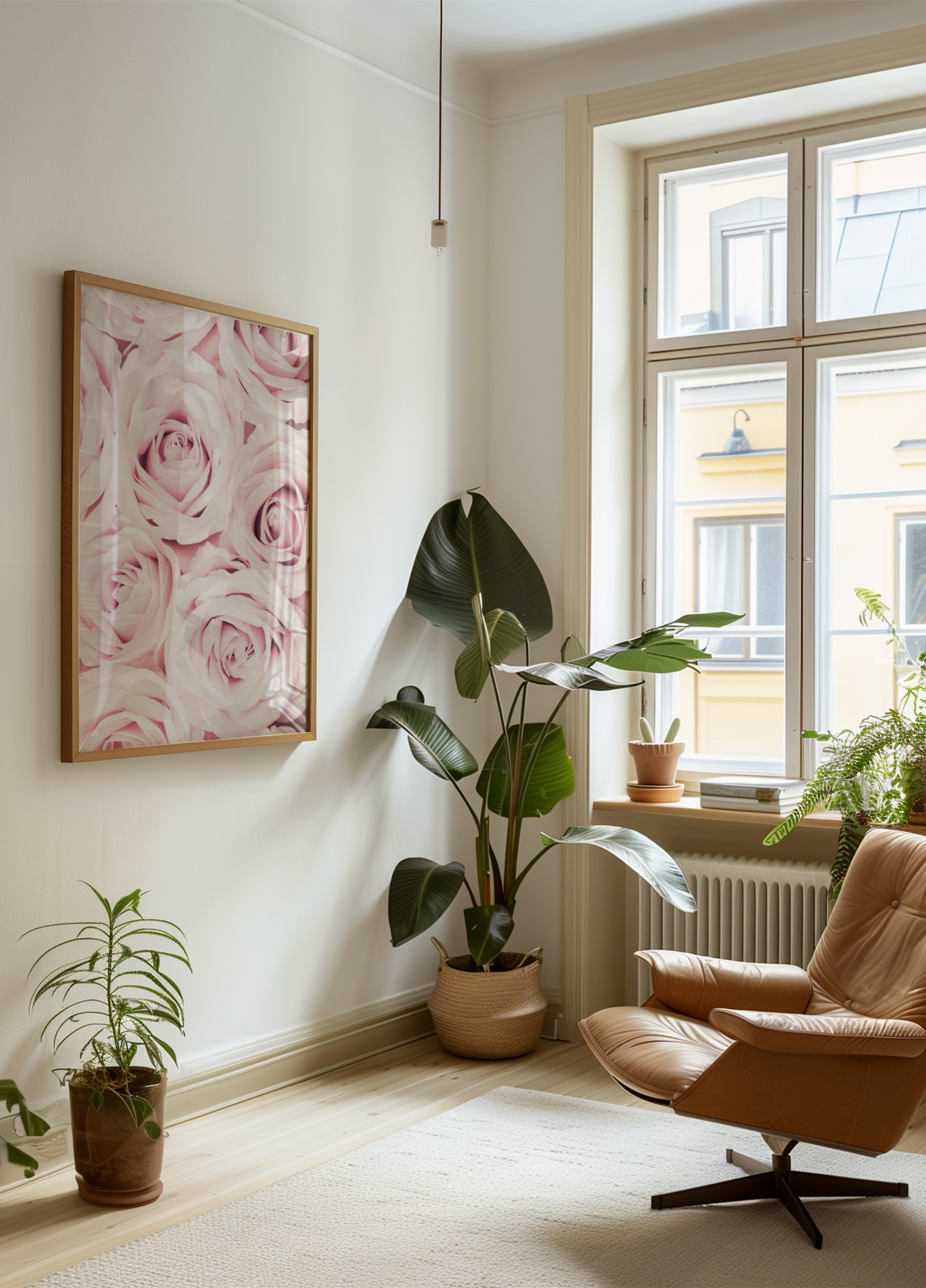 Zachtroze rozen