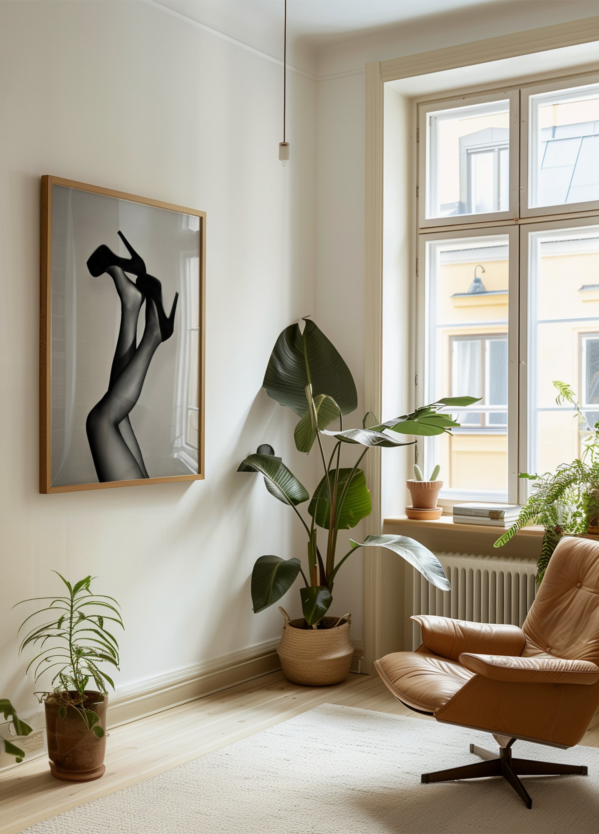 Elegante hoge hakpoten
