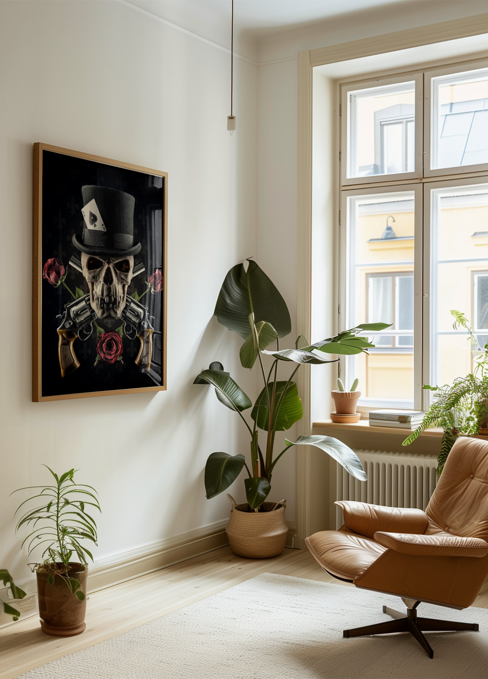 Elegante scherpschutterschedel