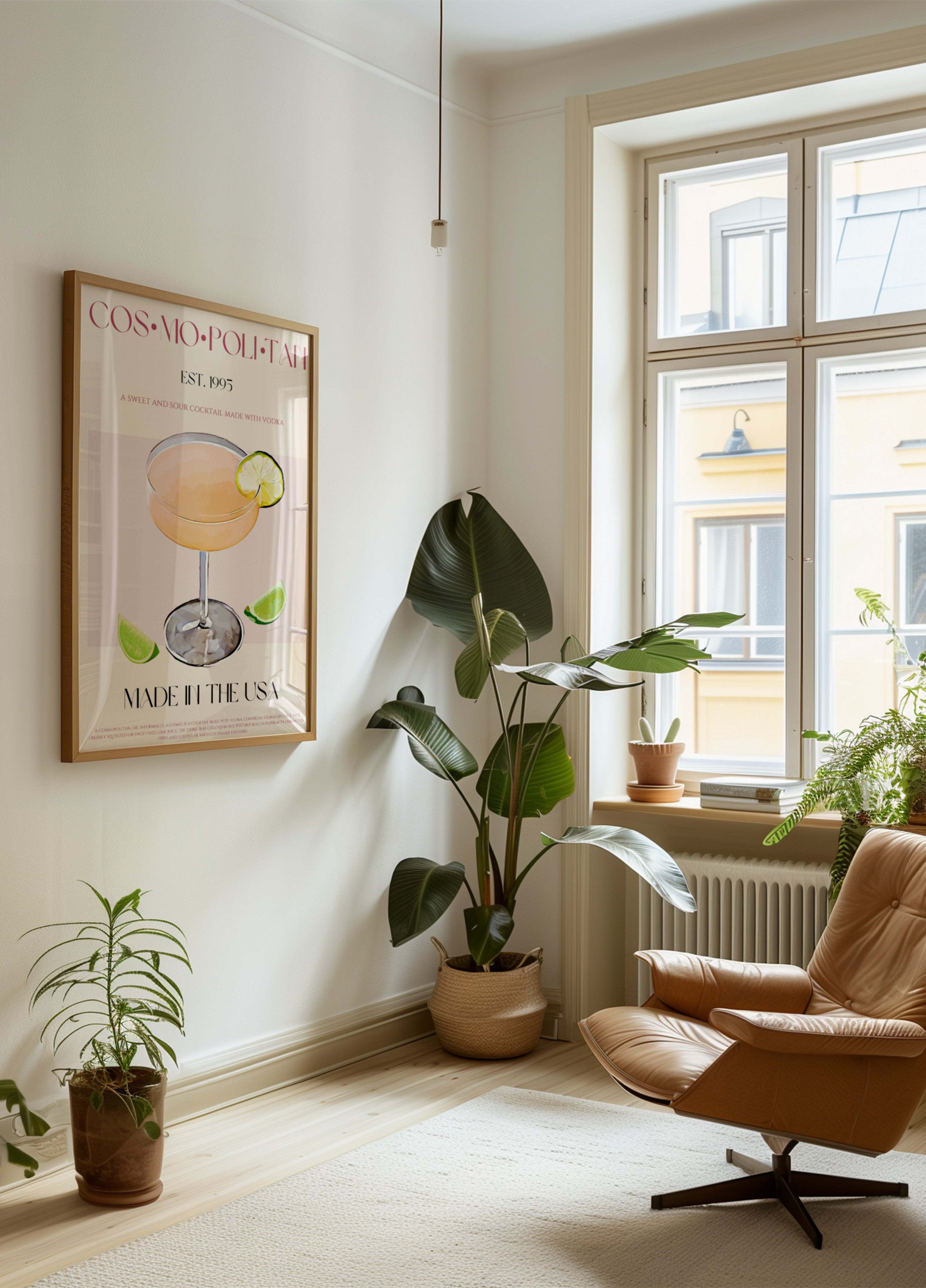 Kosmopolitische Cocktail Met Limoen