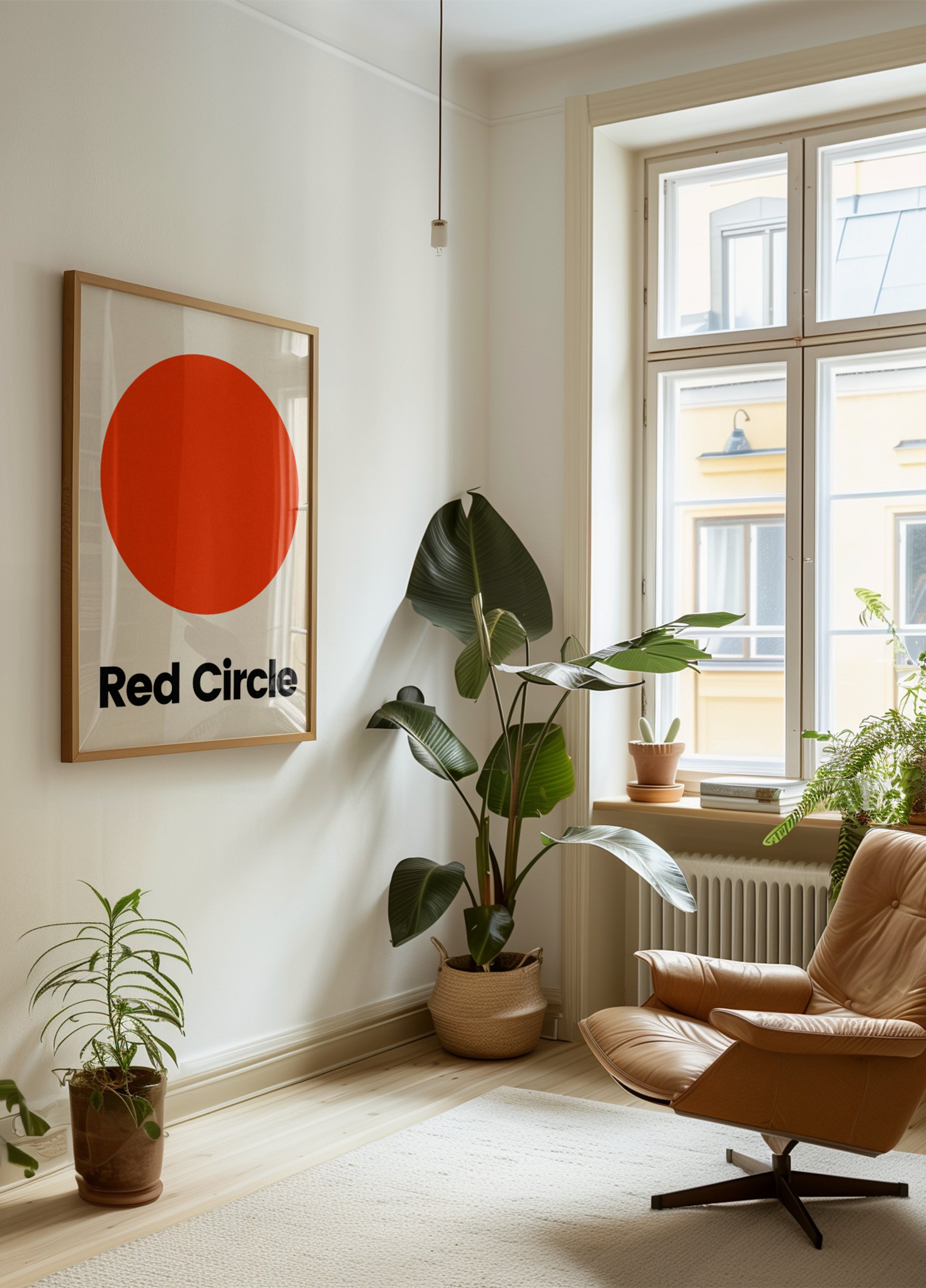 Dikke rode cirkel