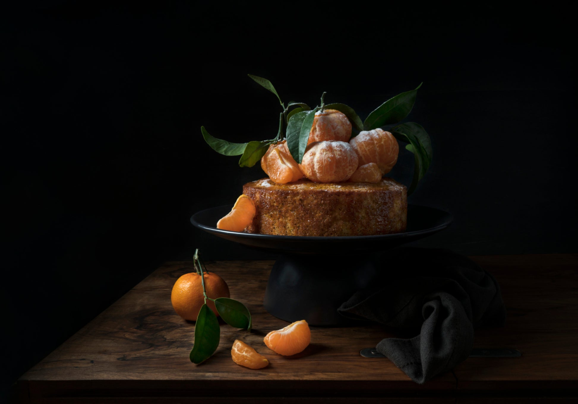 Rustieke mandarijncake