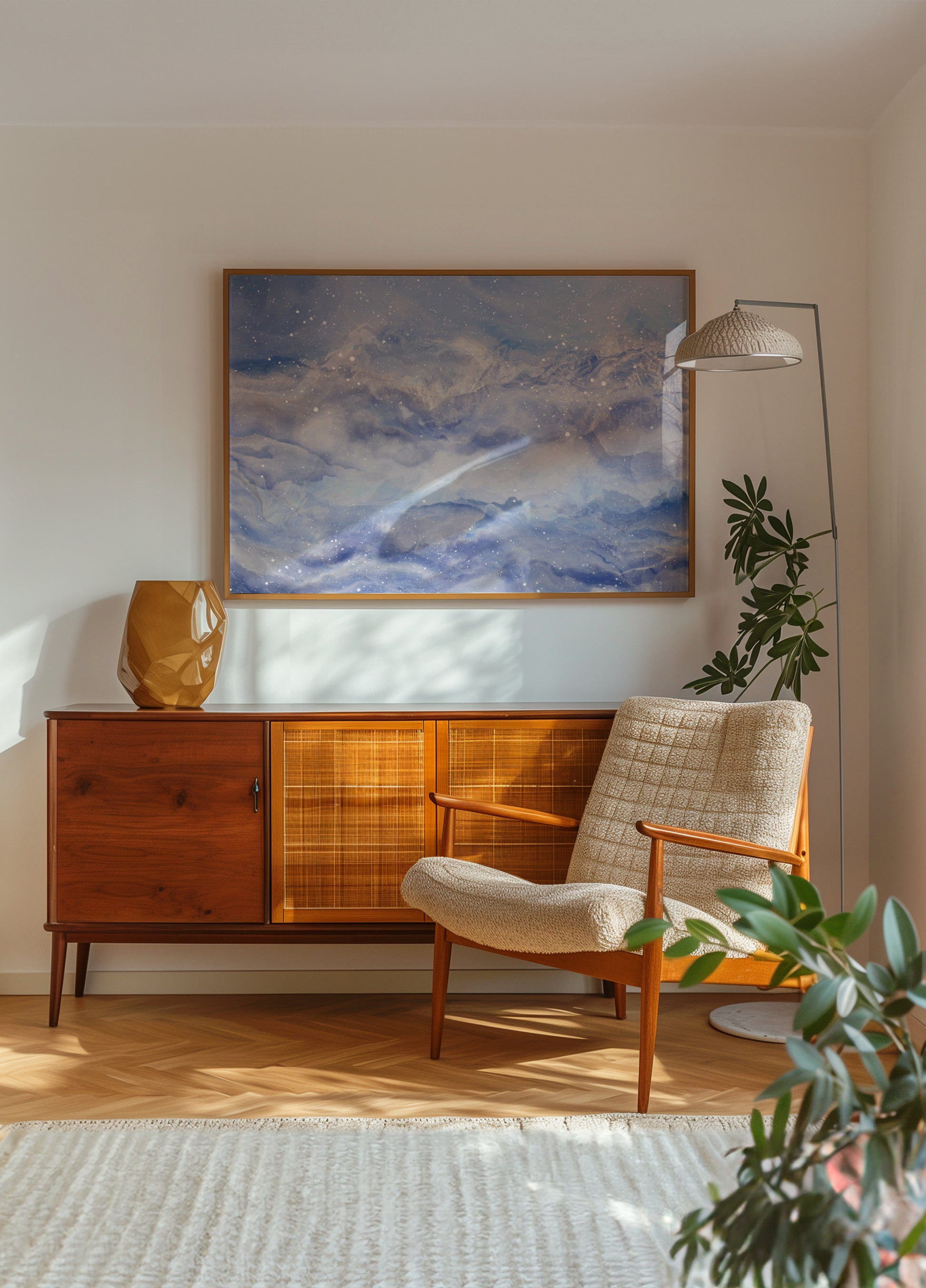 Bergen Onder Een Sterrenhemel
