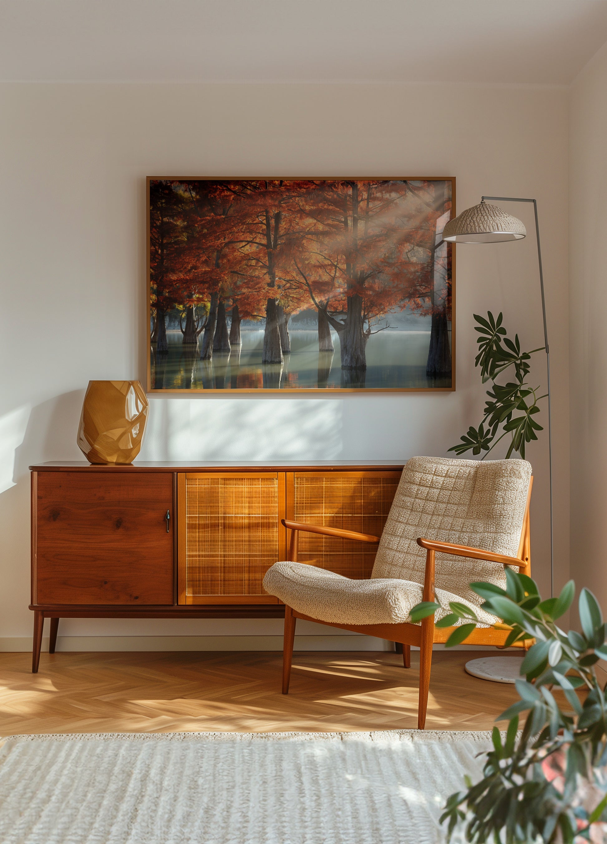 Golden Fall Cypress-meer