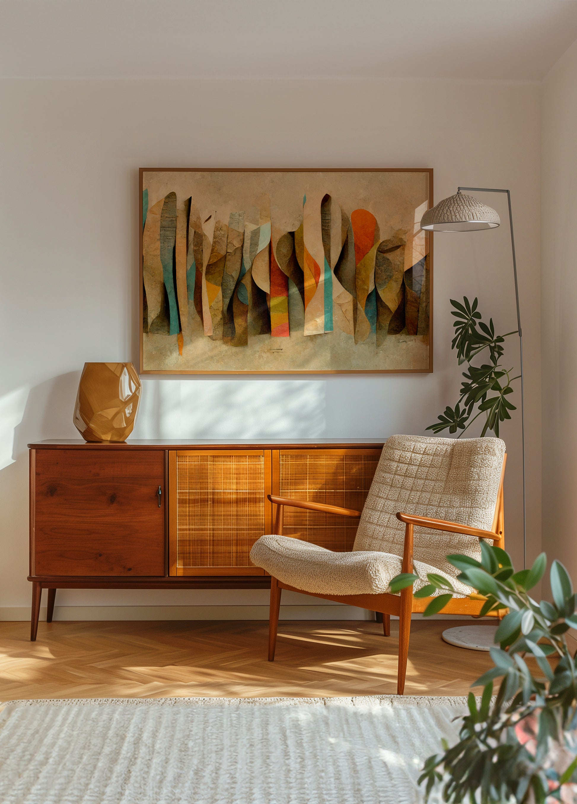 Gebogen caleidoscoop