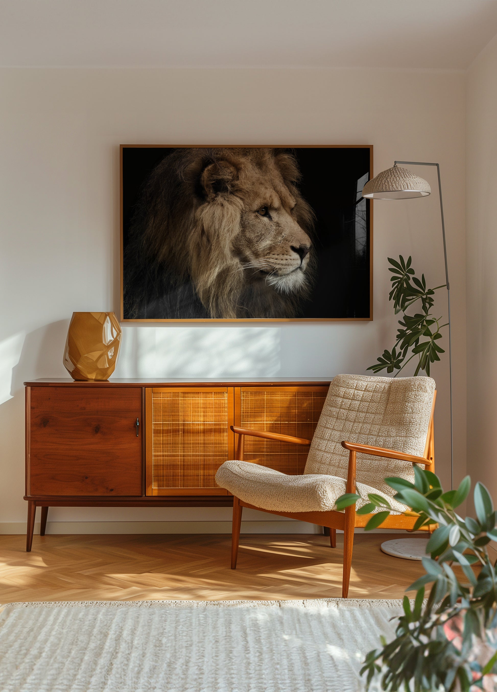 Majestueus Leeuwprofiel