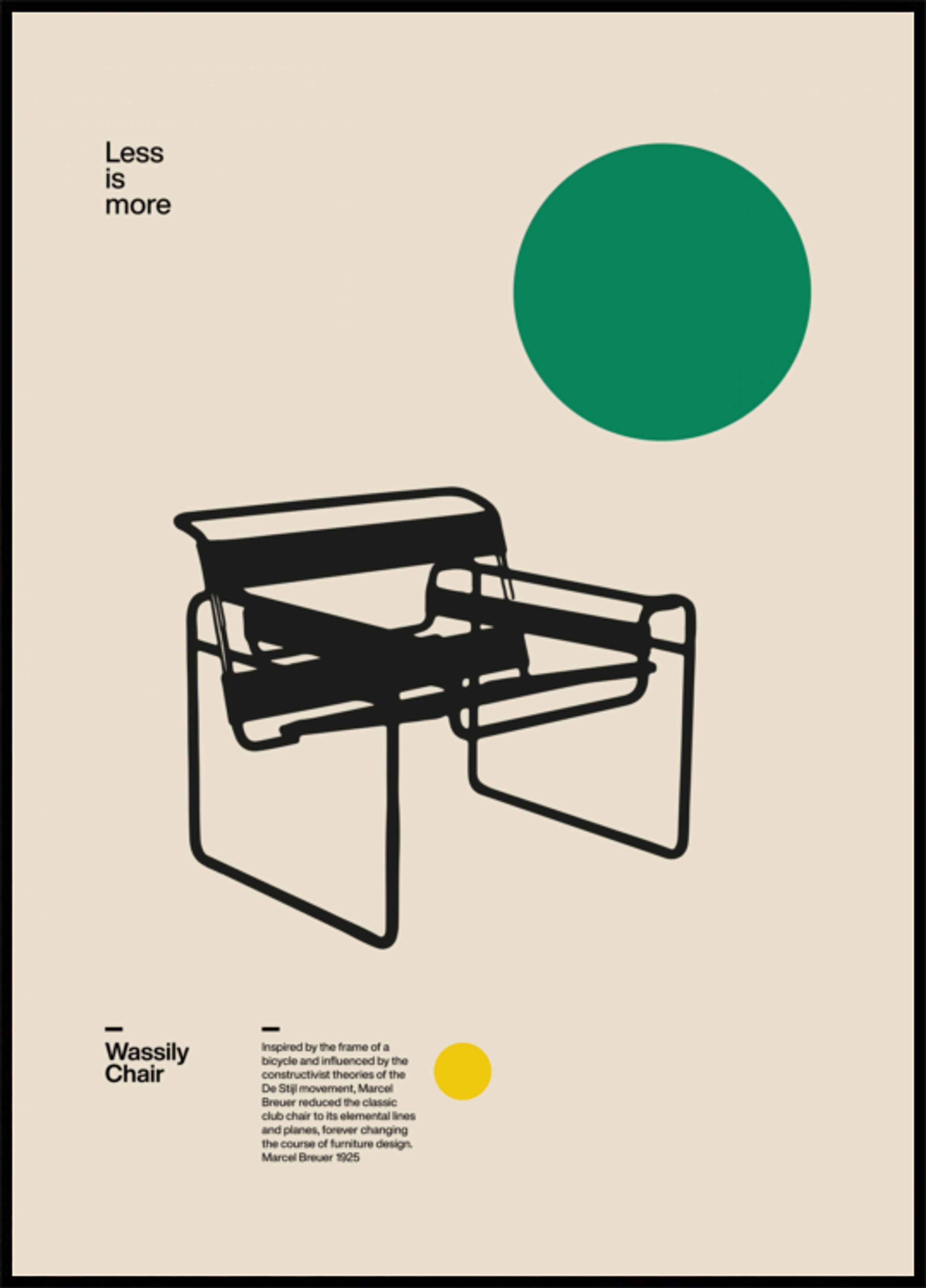 Bauhaus designstoel