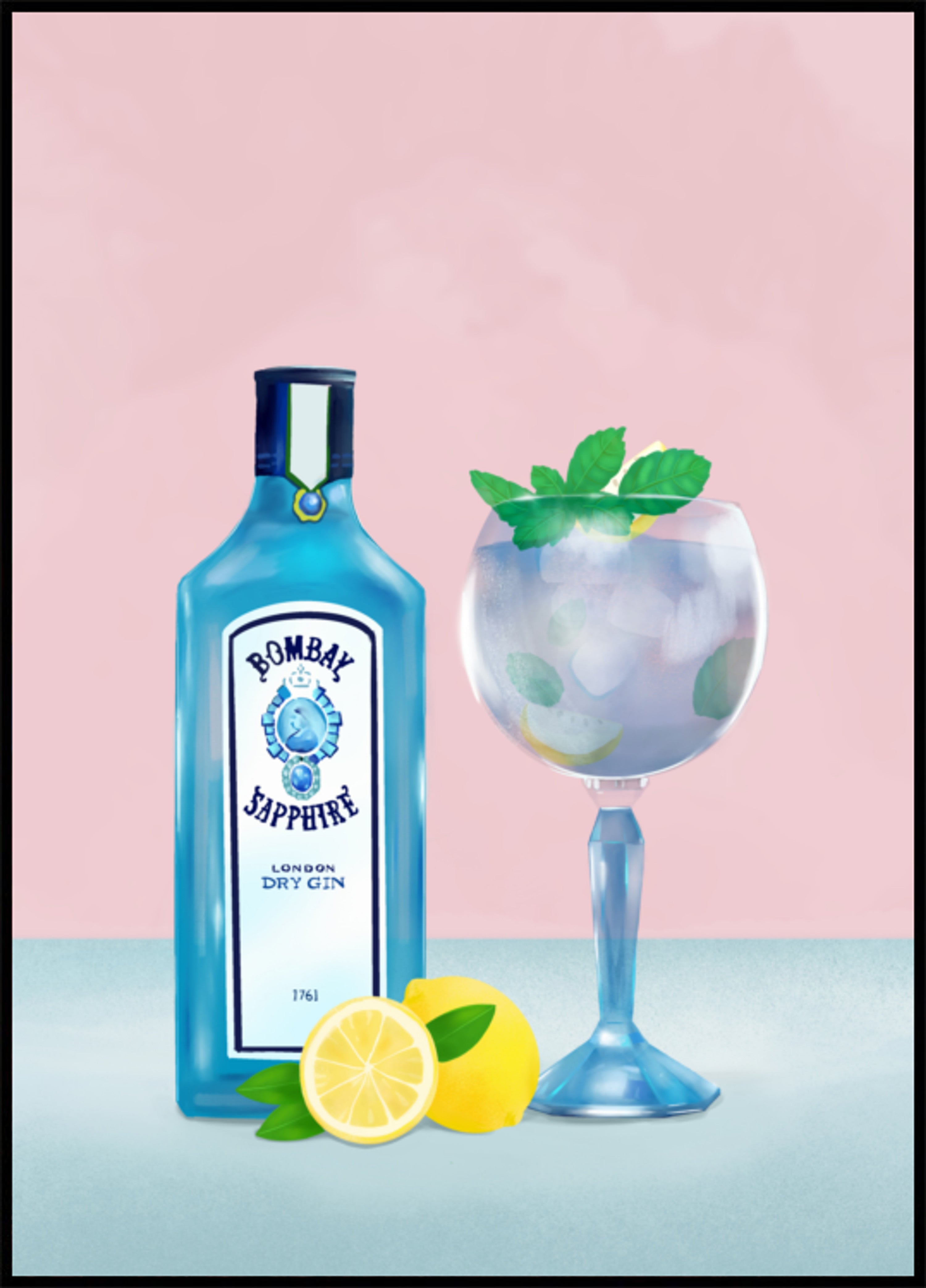 Gin-cocktail
