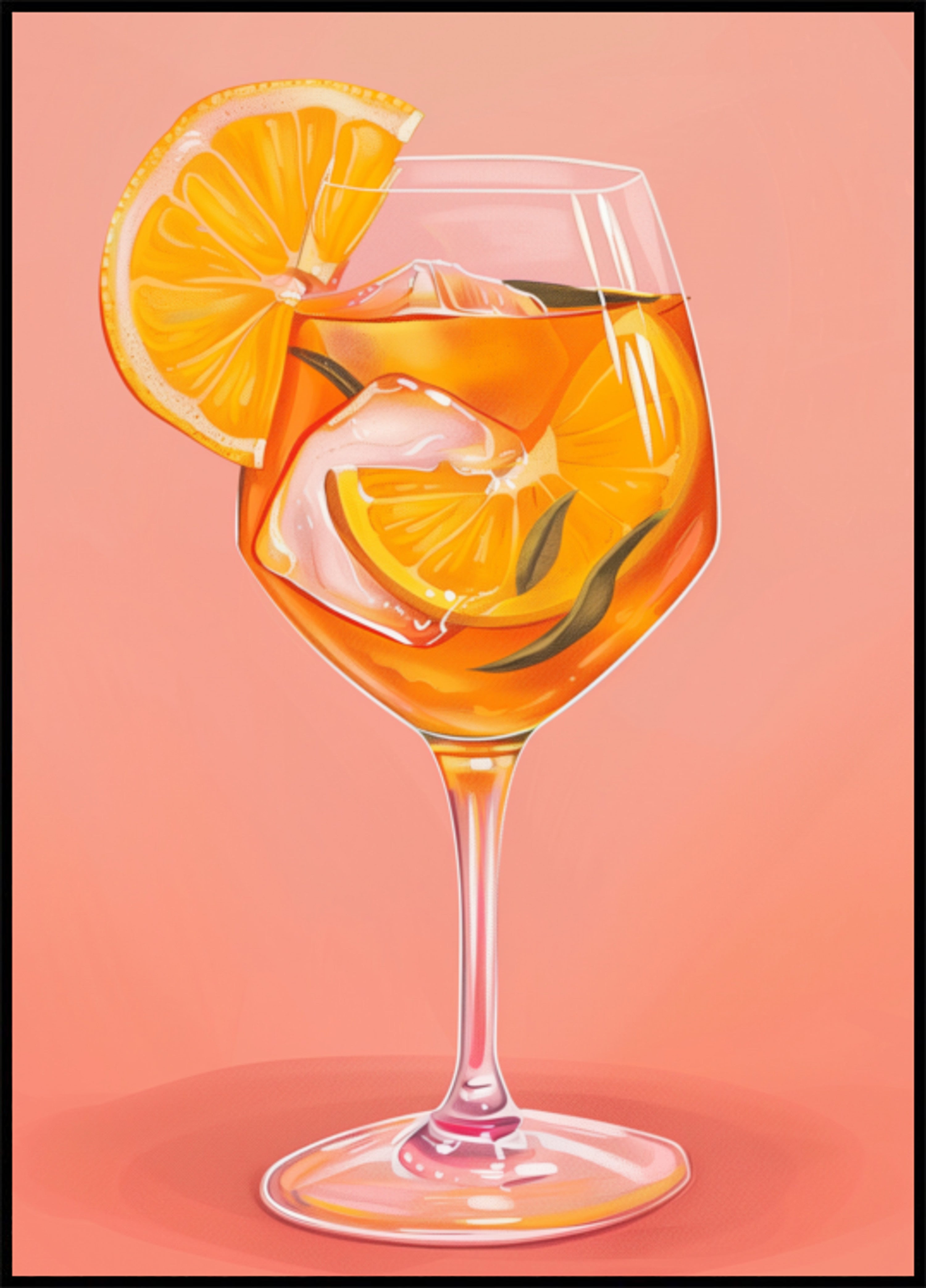 Oranje zomerspritz