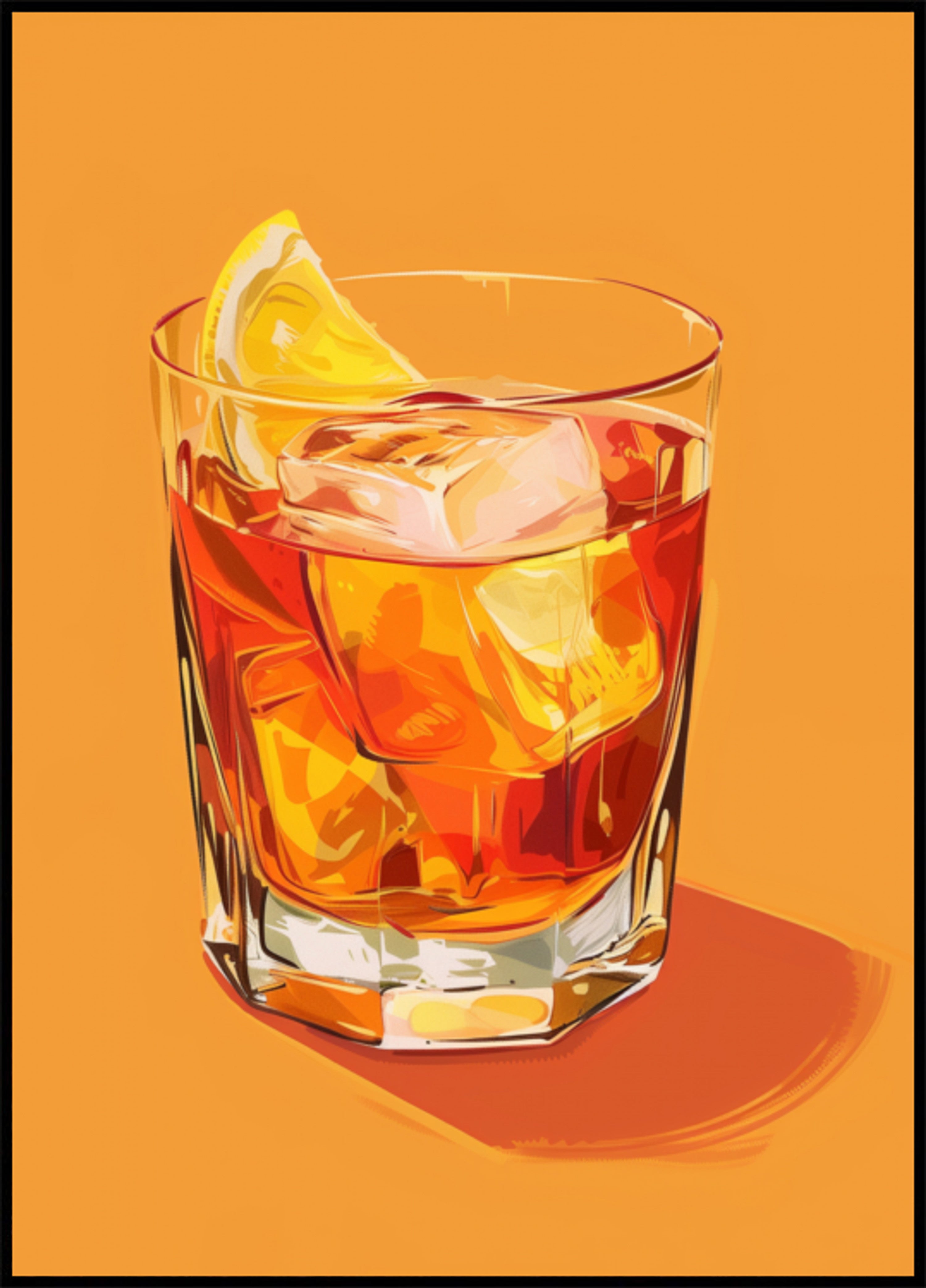 Verfrissende sinaasappelcocktail