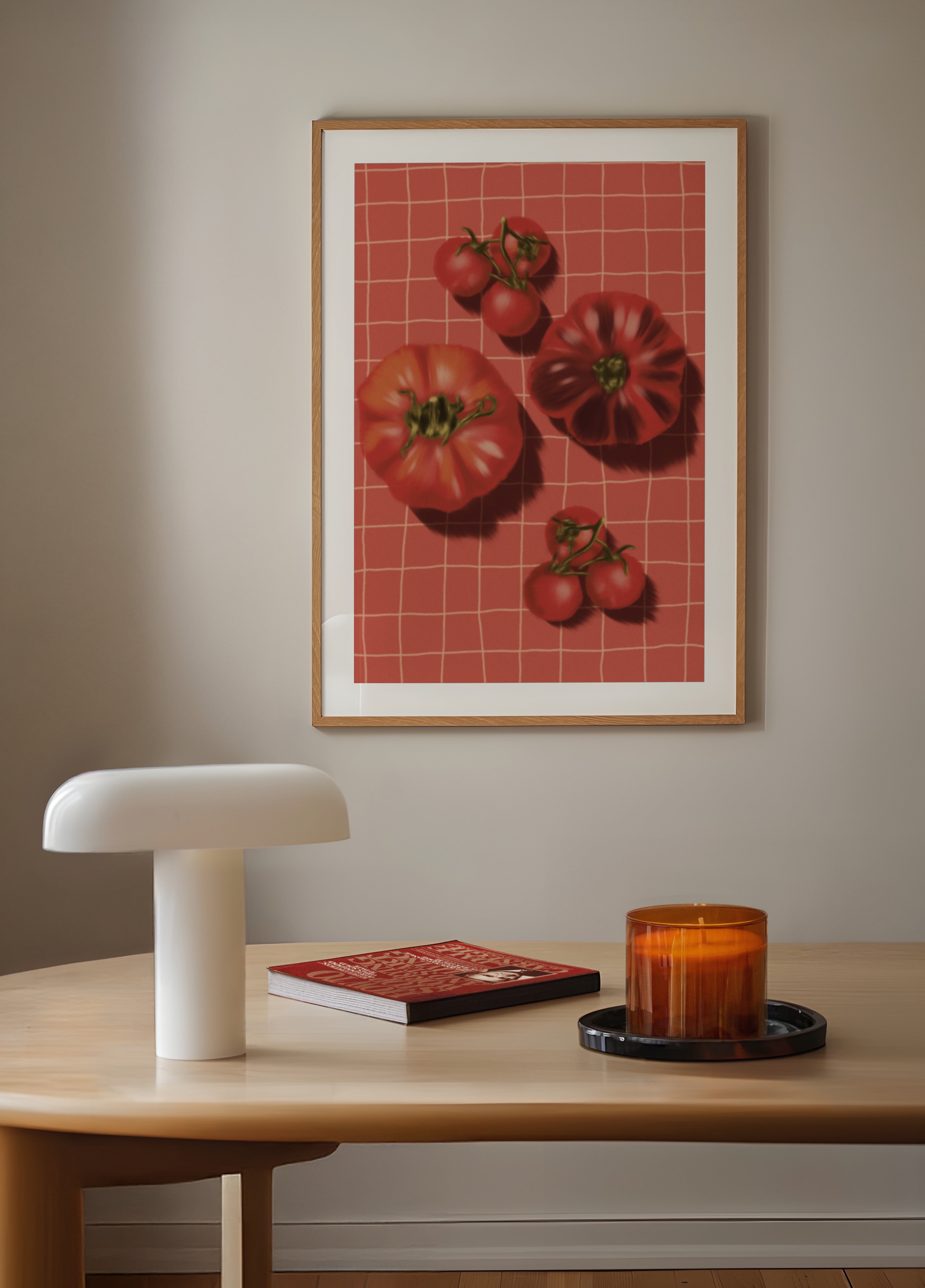 Rustieke rode tomaten