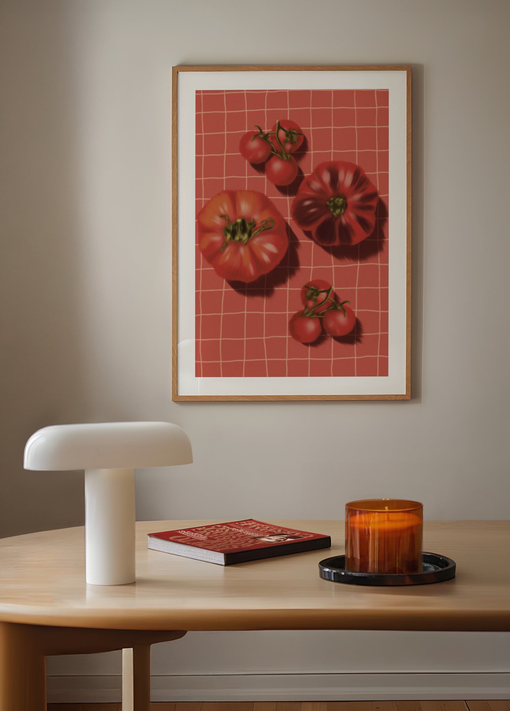 Rustieke rode tomaten