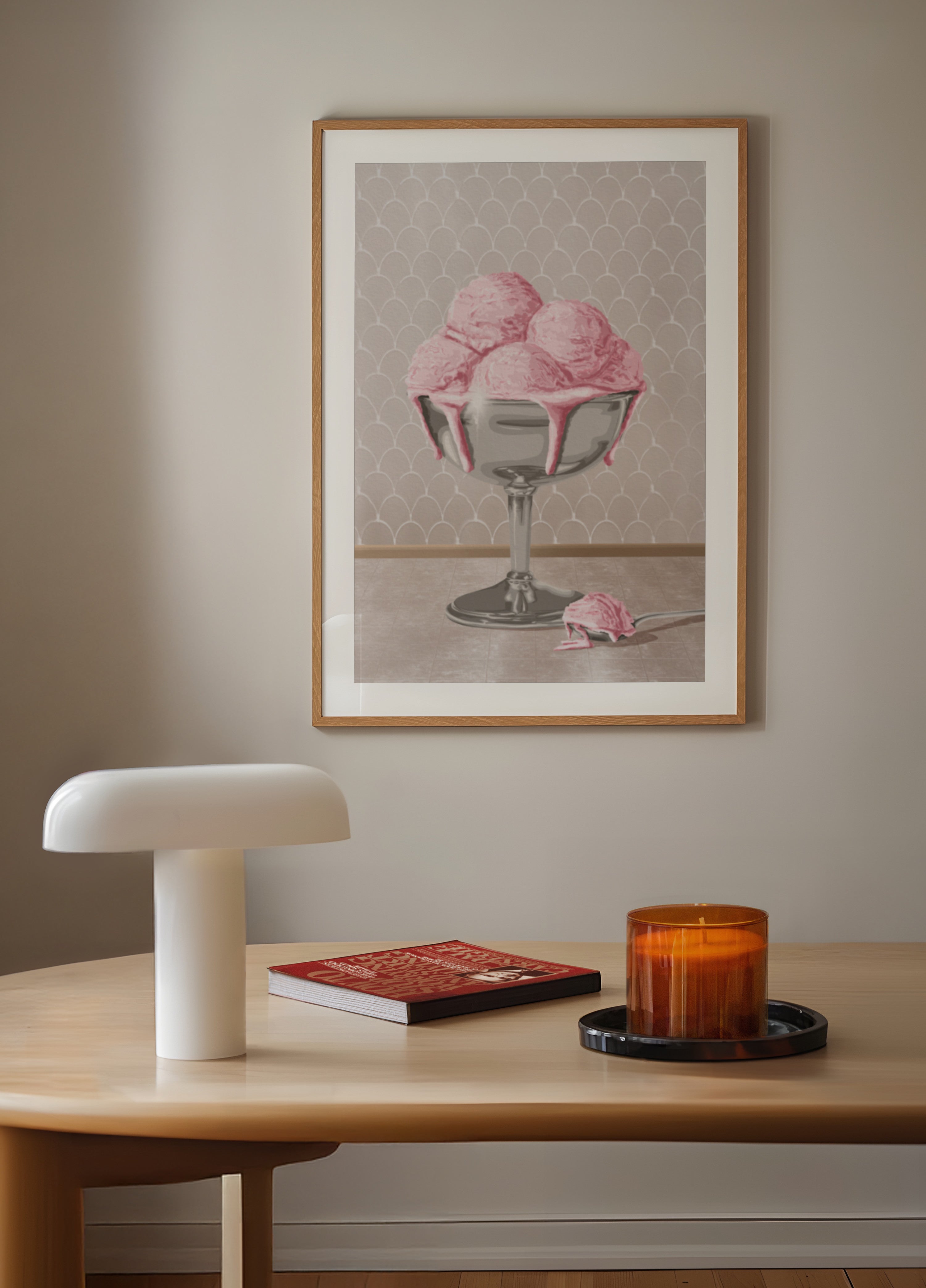 Zoete roze meltdown