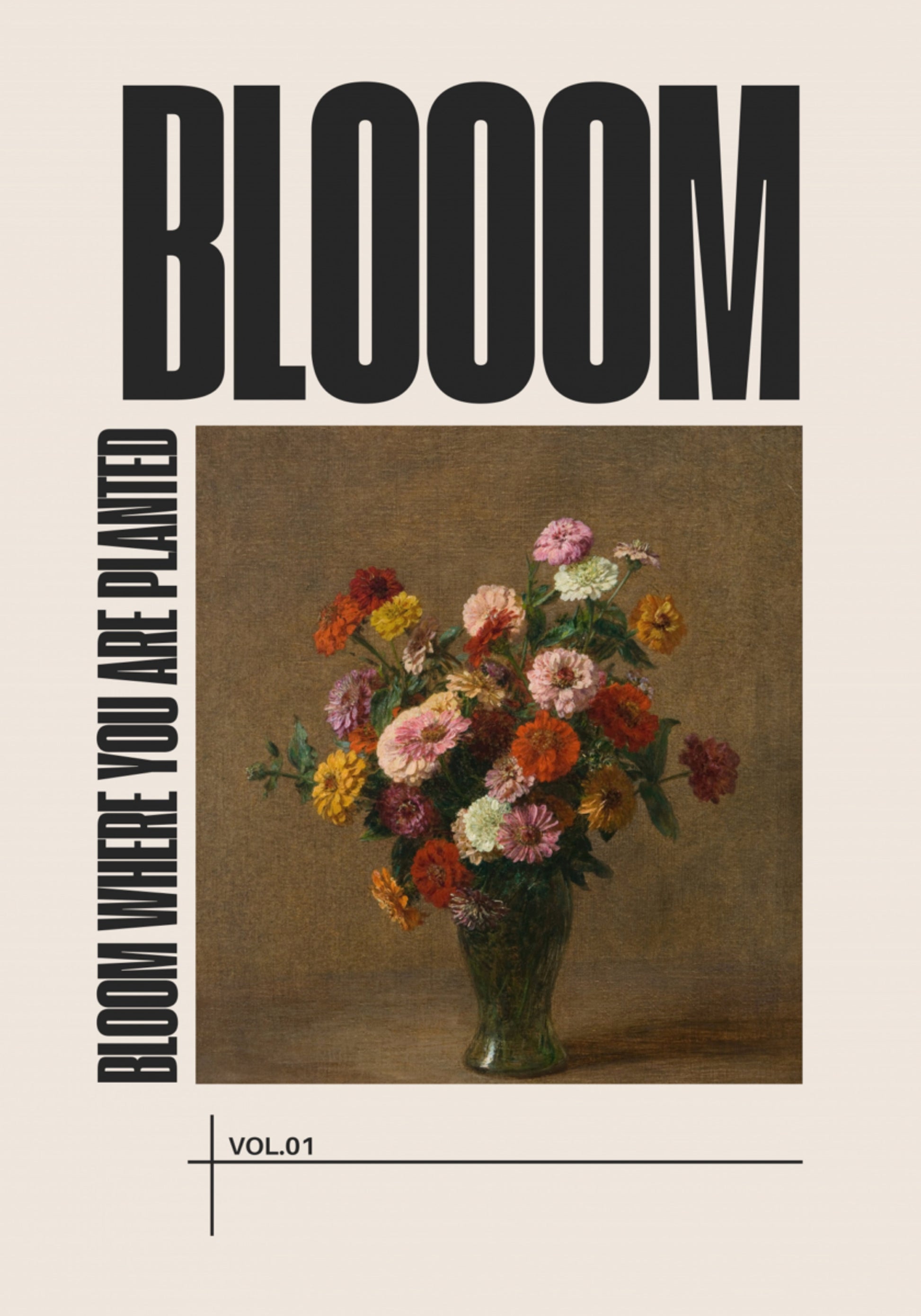 Levendig bloemstilleven