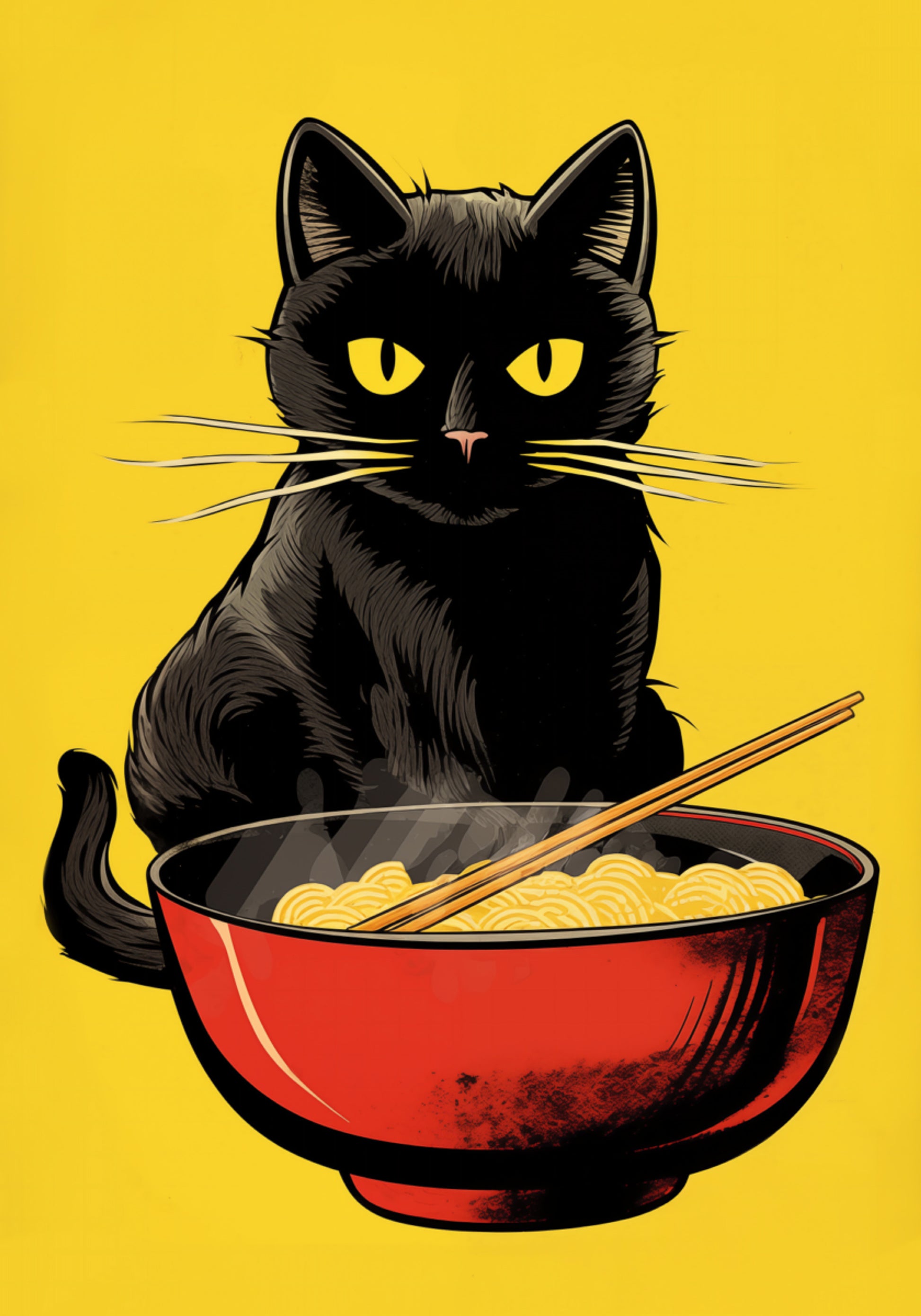 Zwarte Kat Ramen Bowl