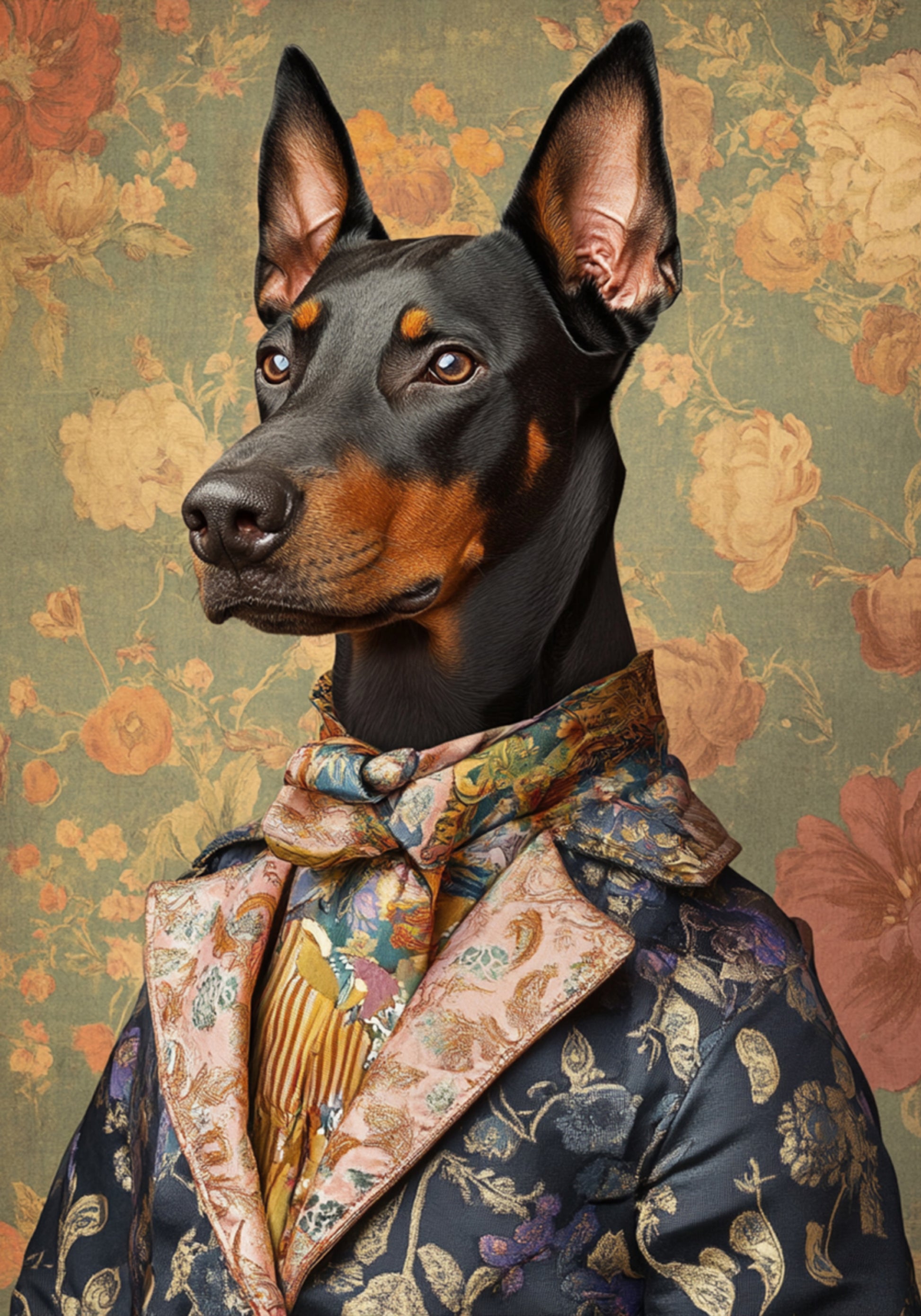 Dapper Doberman heer