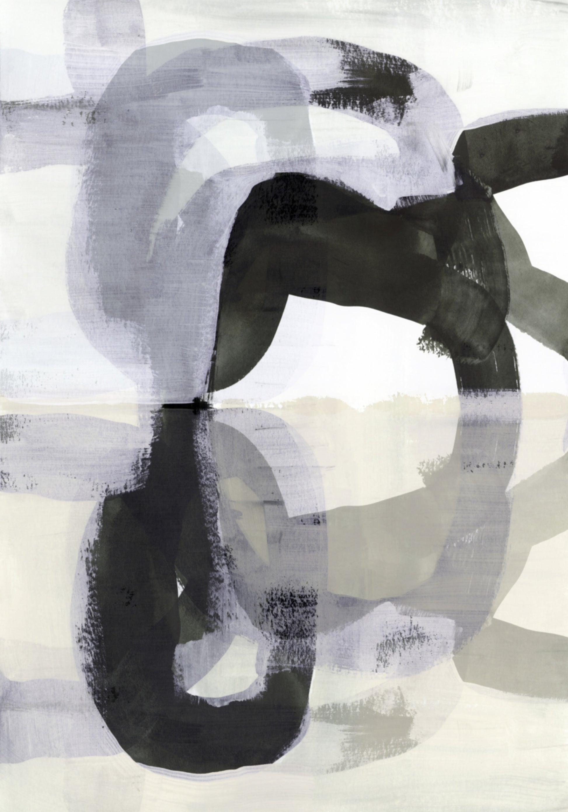Moderne abstracte reflectie