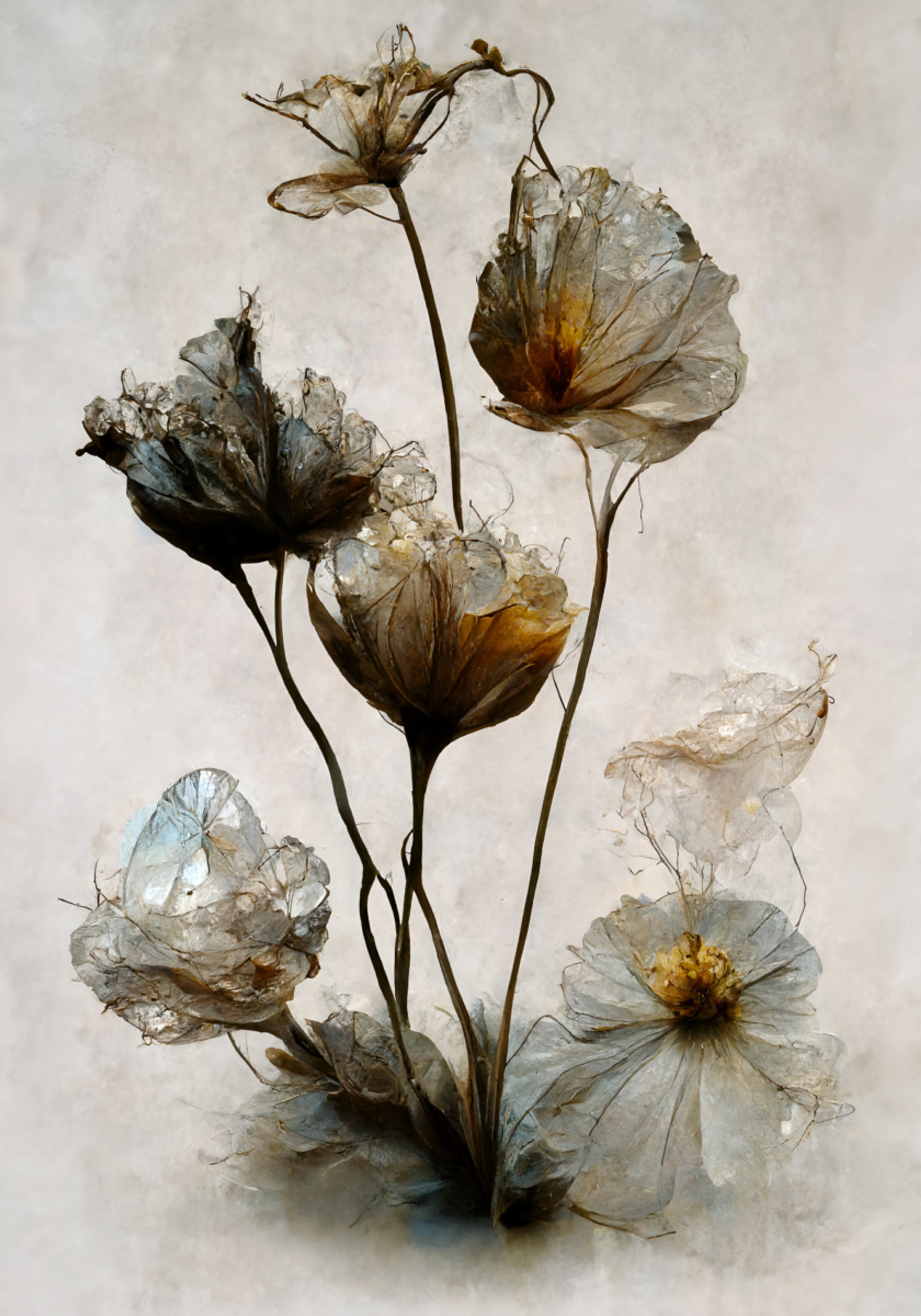 Etherische bloemen