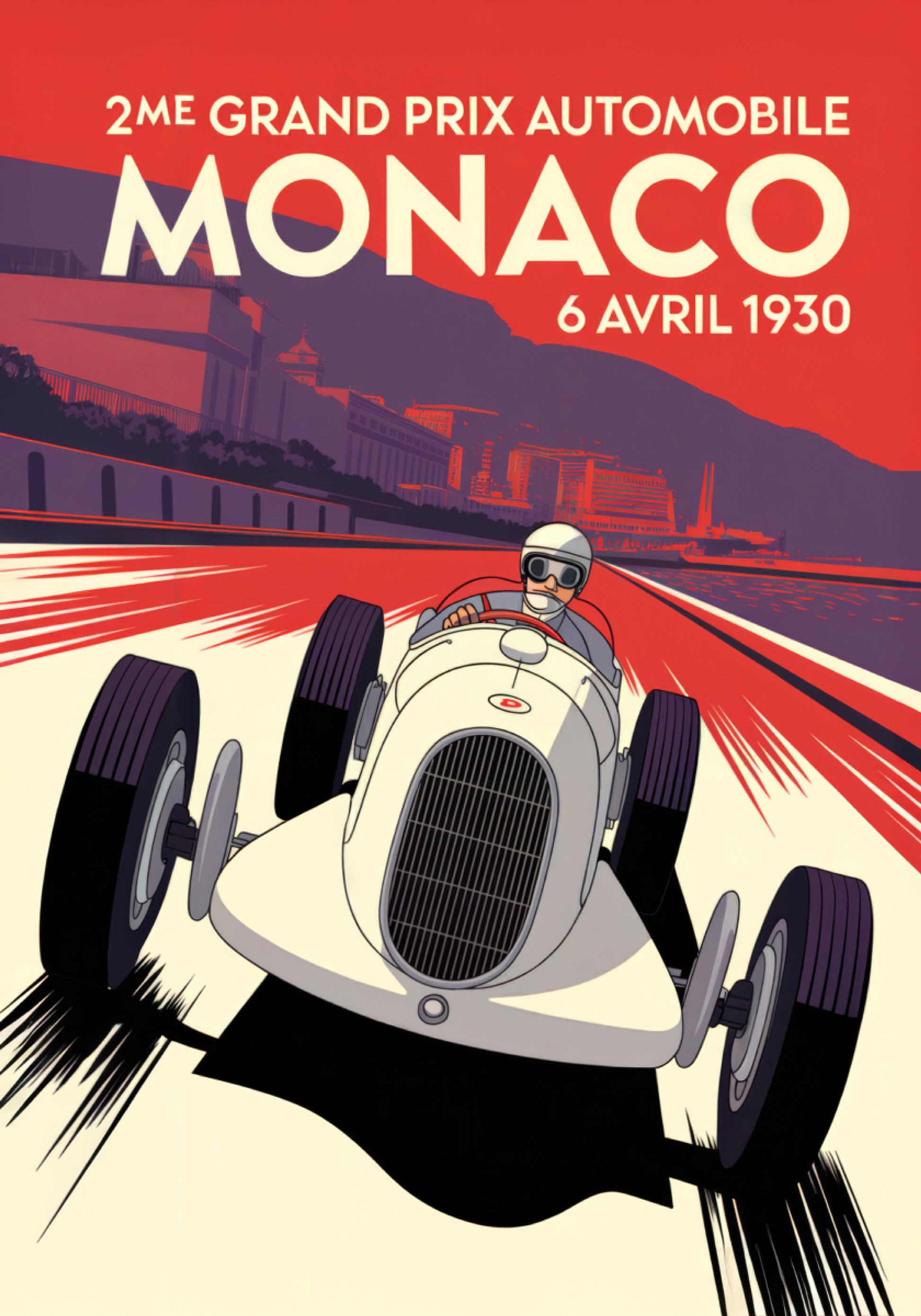 Grand Prix-racer van Monaco