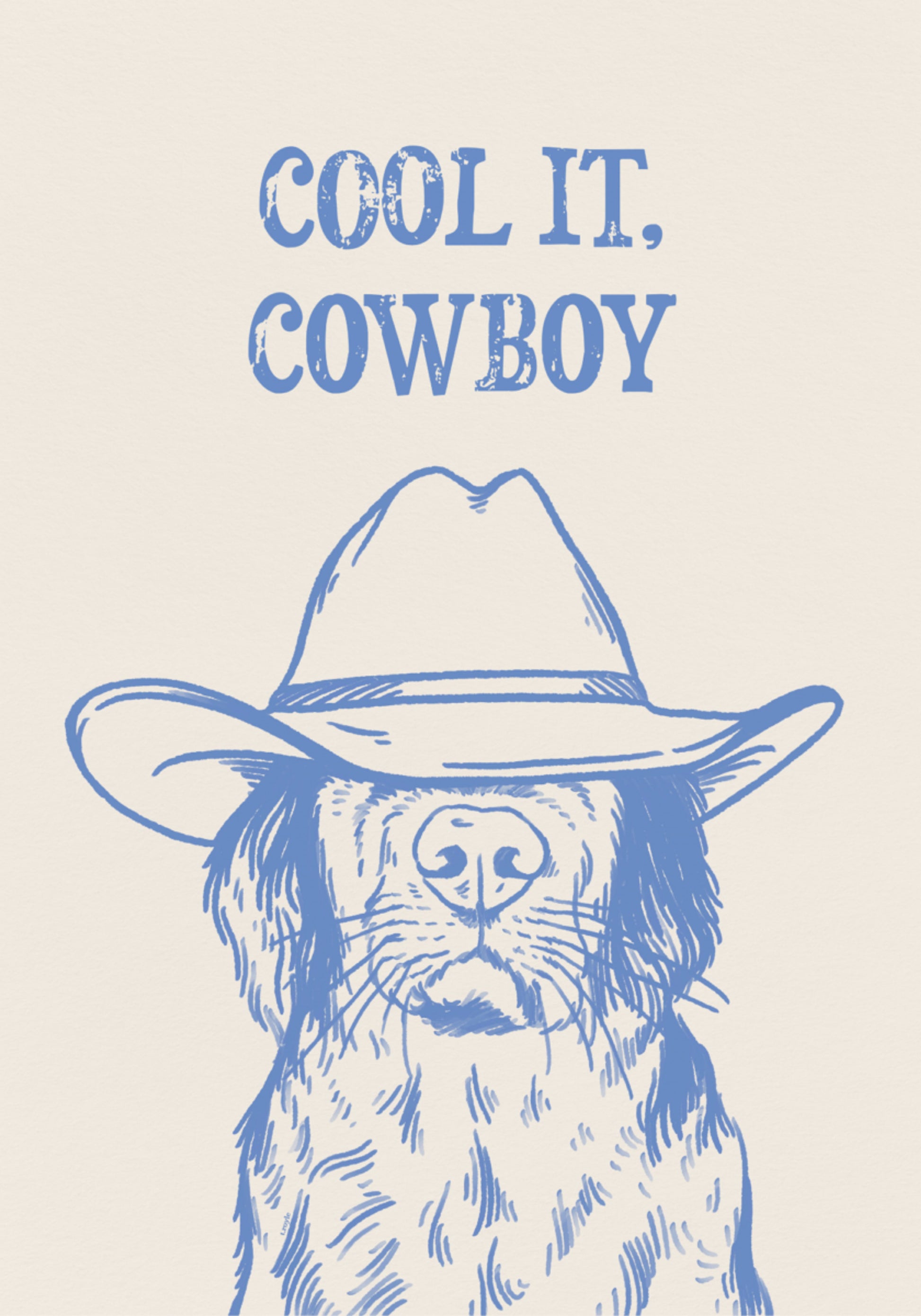 Cool It Cowboyhond