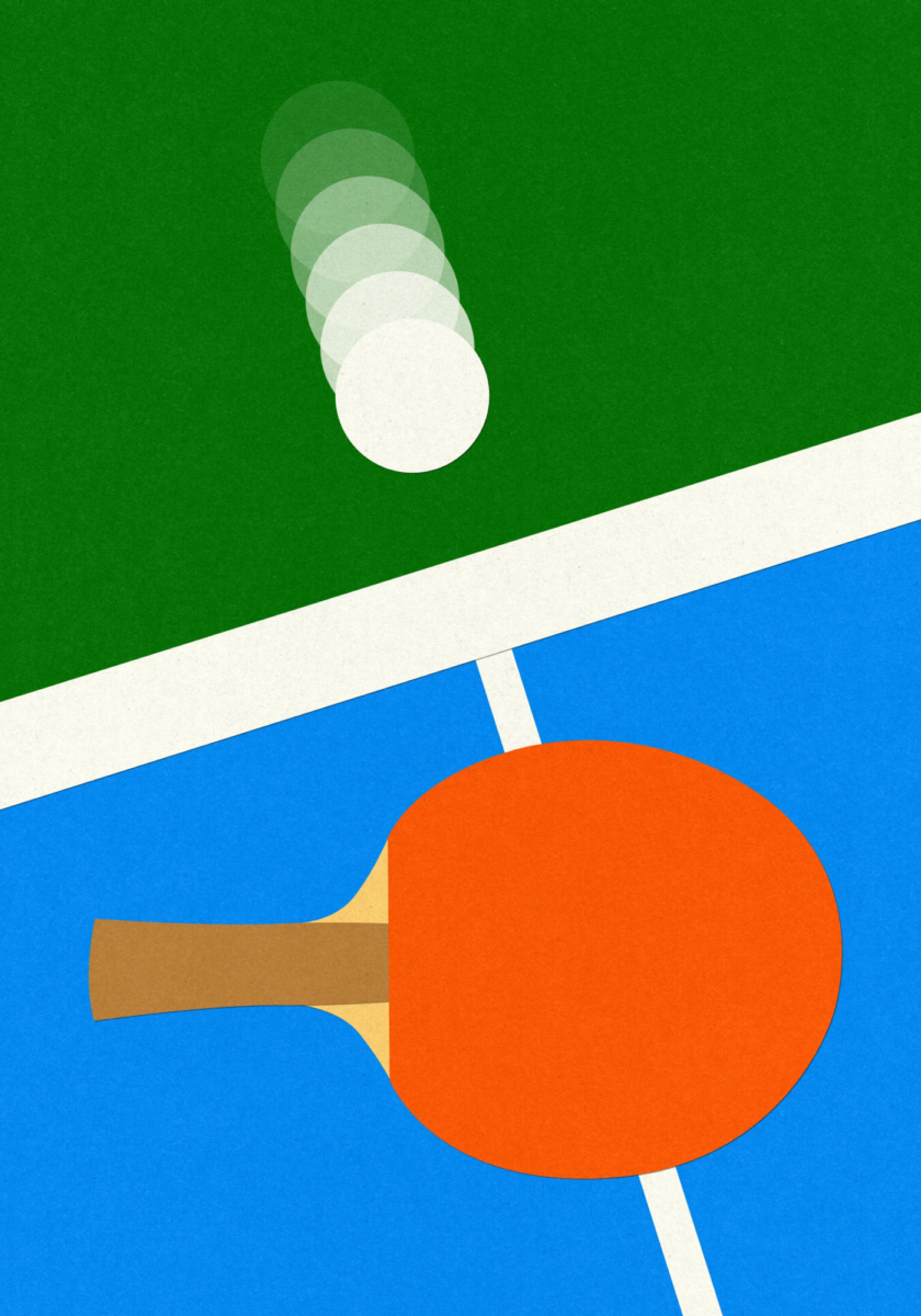 Tafeltennisactie