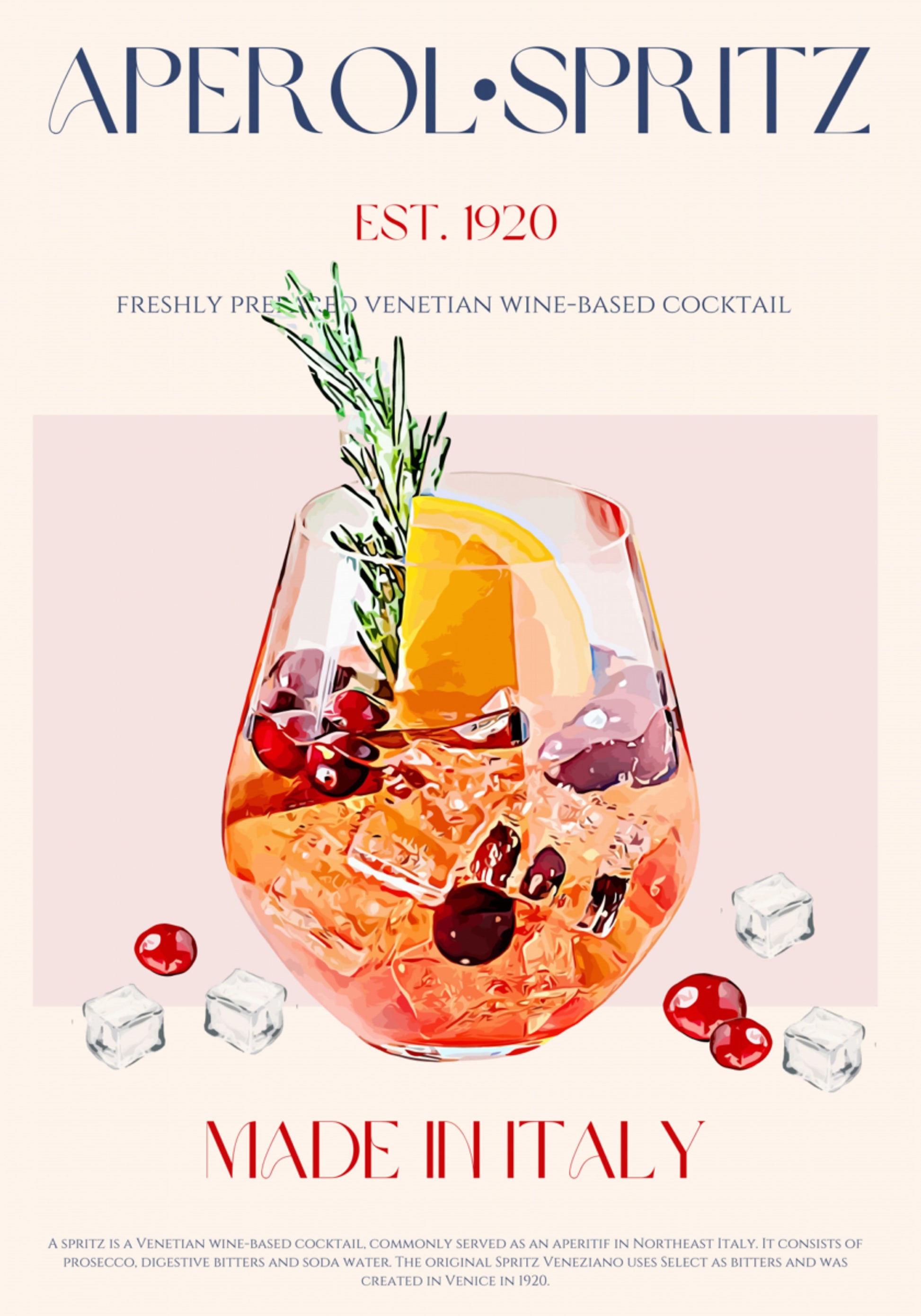 Venetiaanse Spritz-cocktail