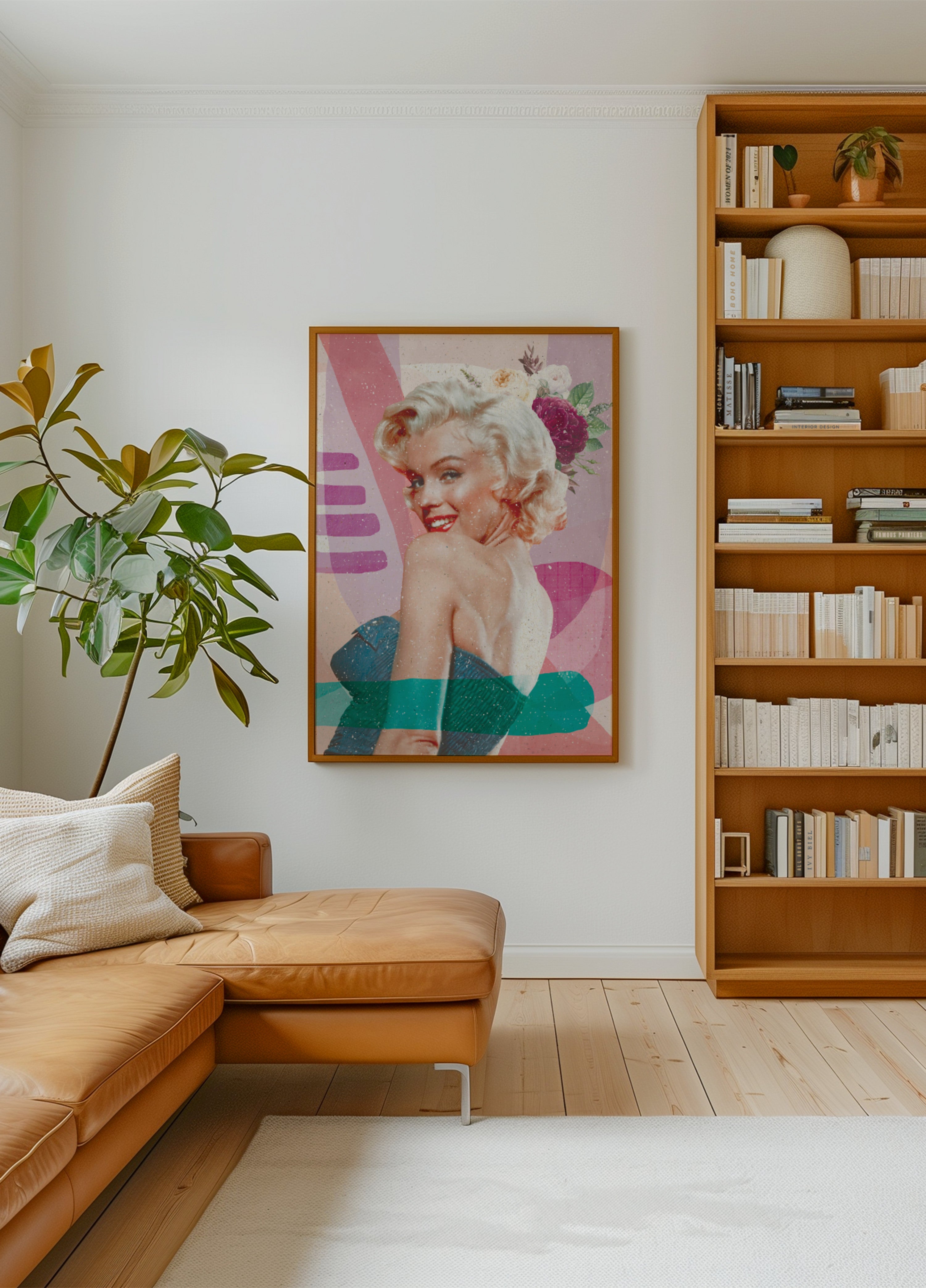 Blonde glamourbloemen