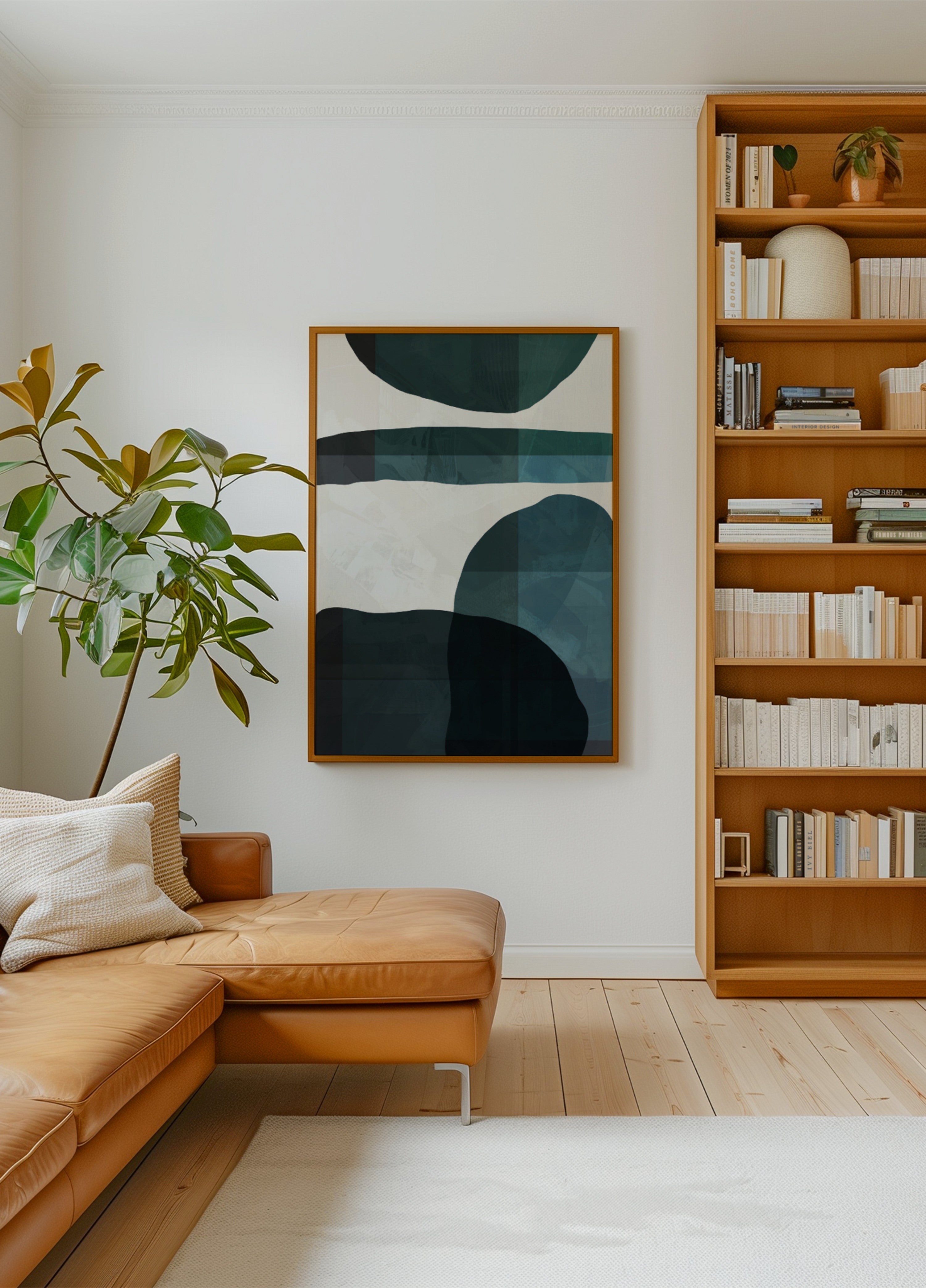 Kalme abstracte stroom