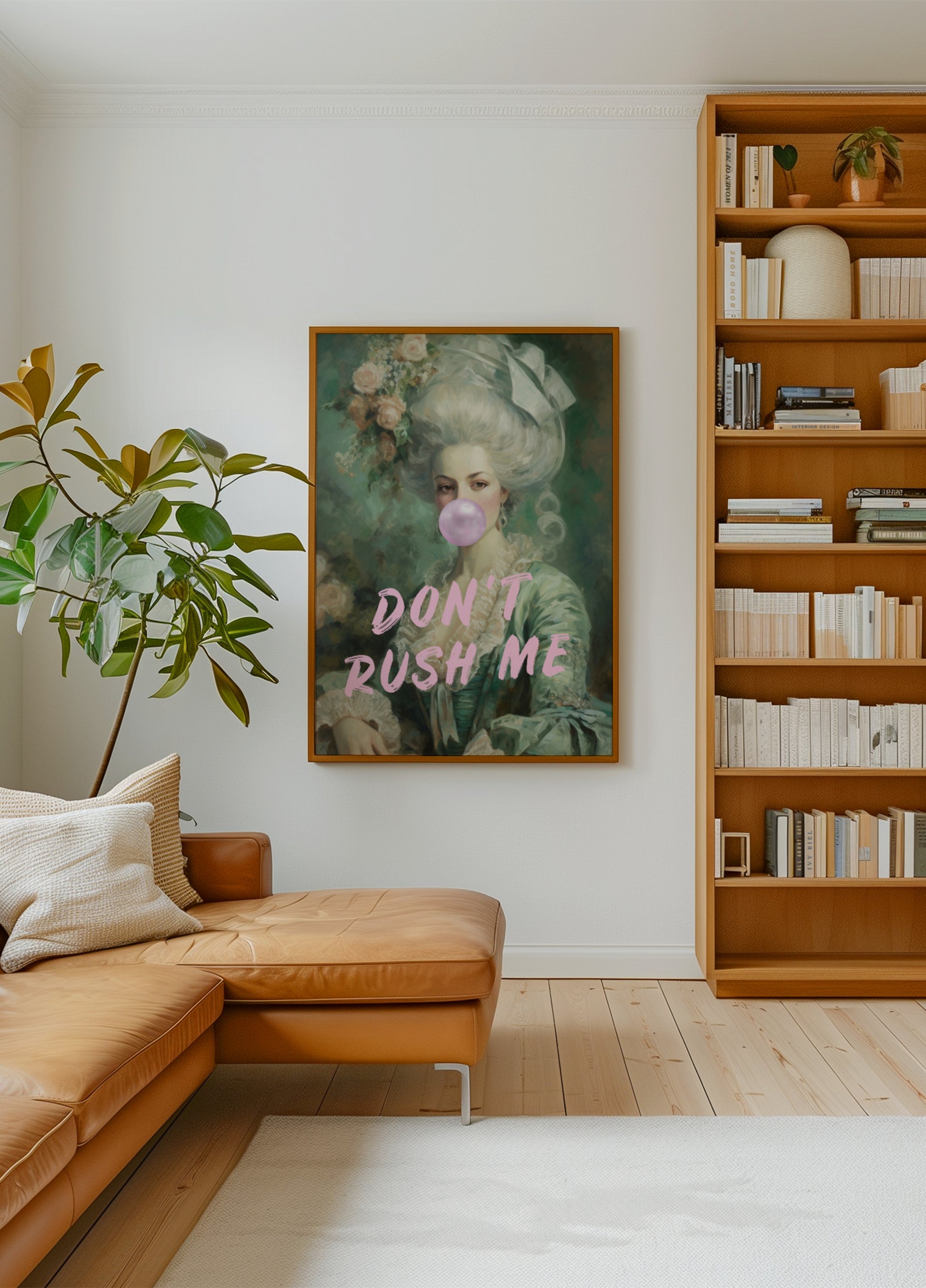 Pittige Rococo Bubblegum Lady