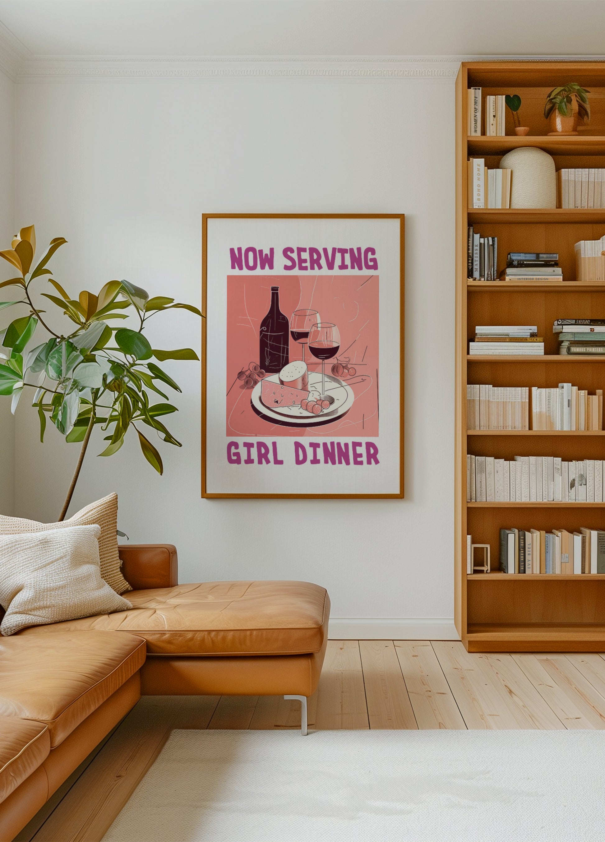 Het serveren van een meisjesdiner