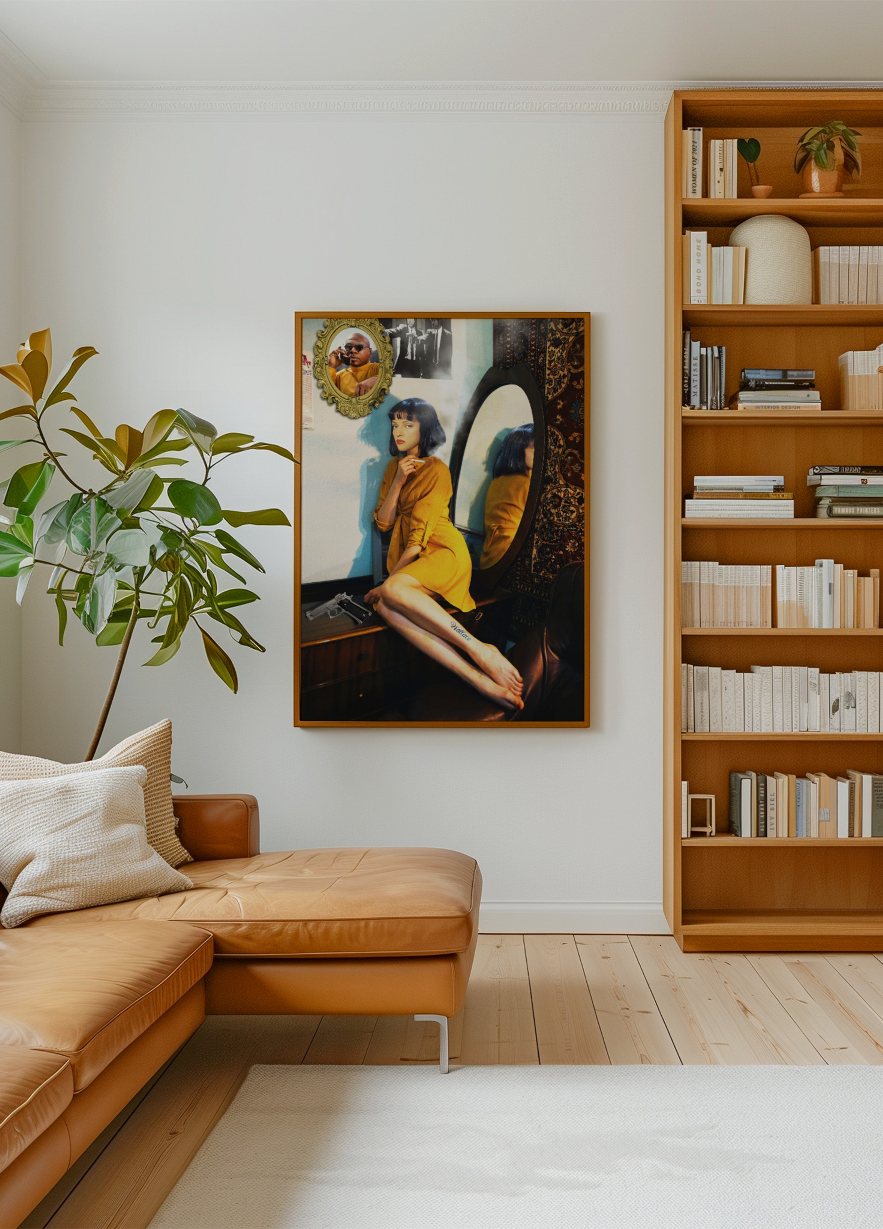 Mia op slaapkamer