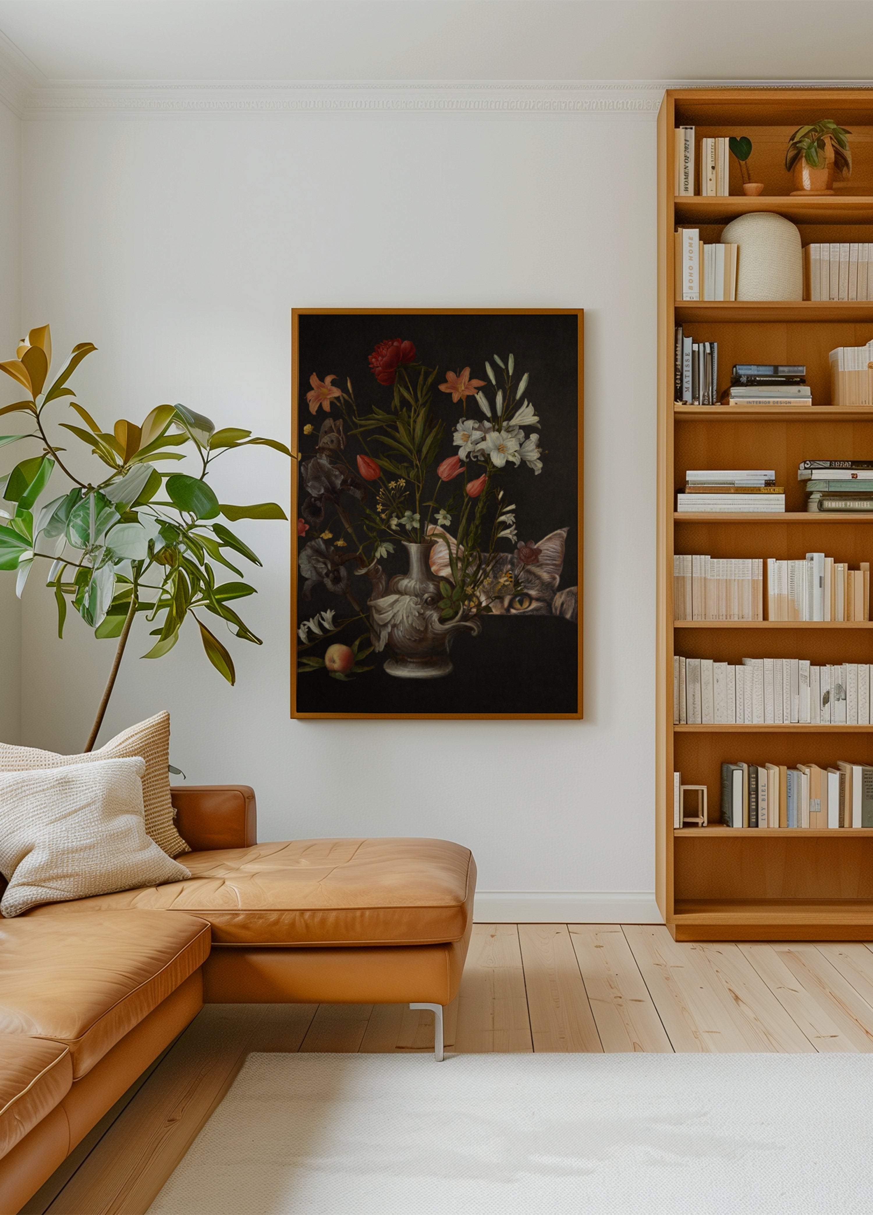 Nieuwsgierige kattenbloemen