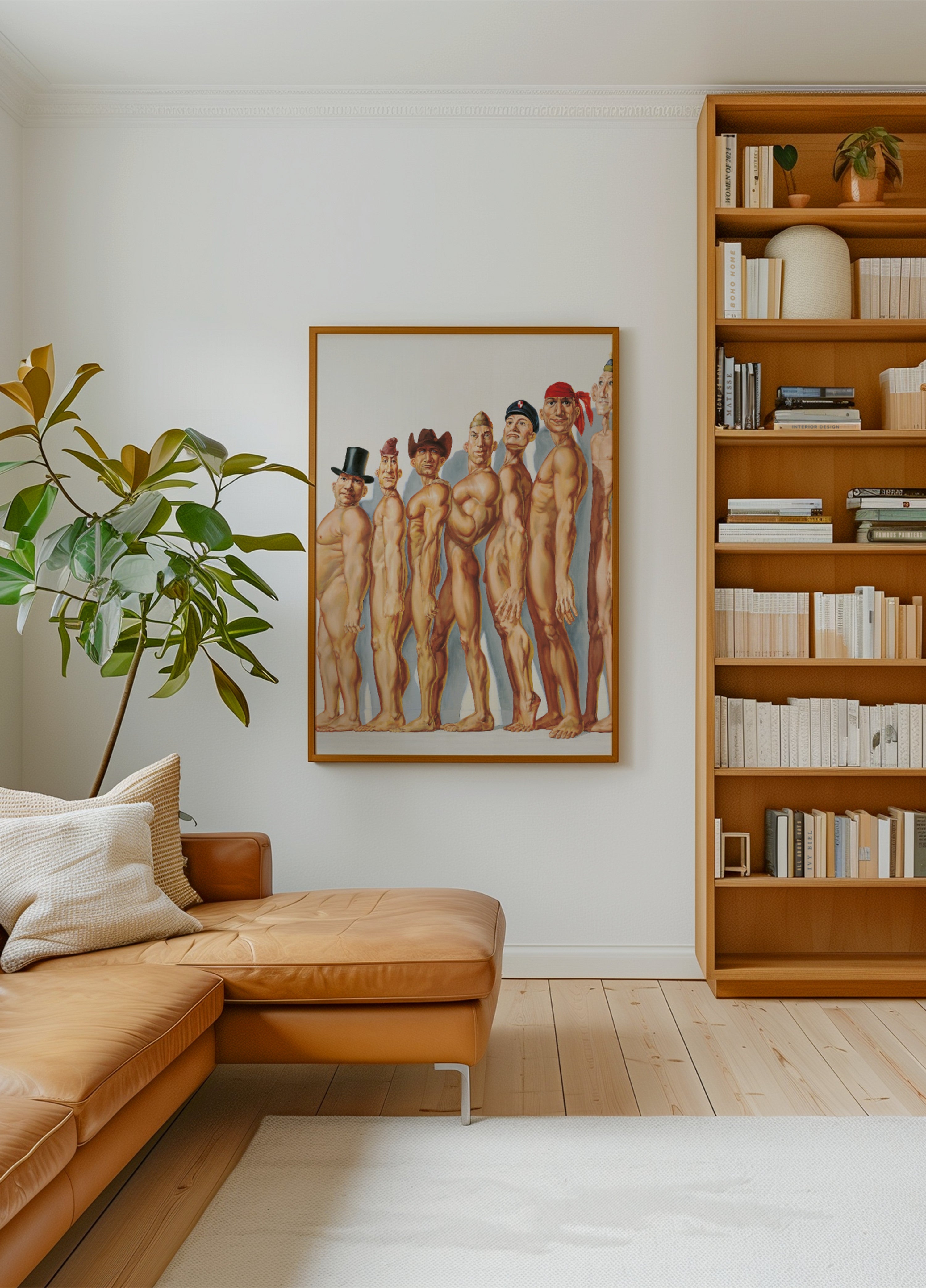 Gevarieerde mannelijke figuren
