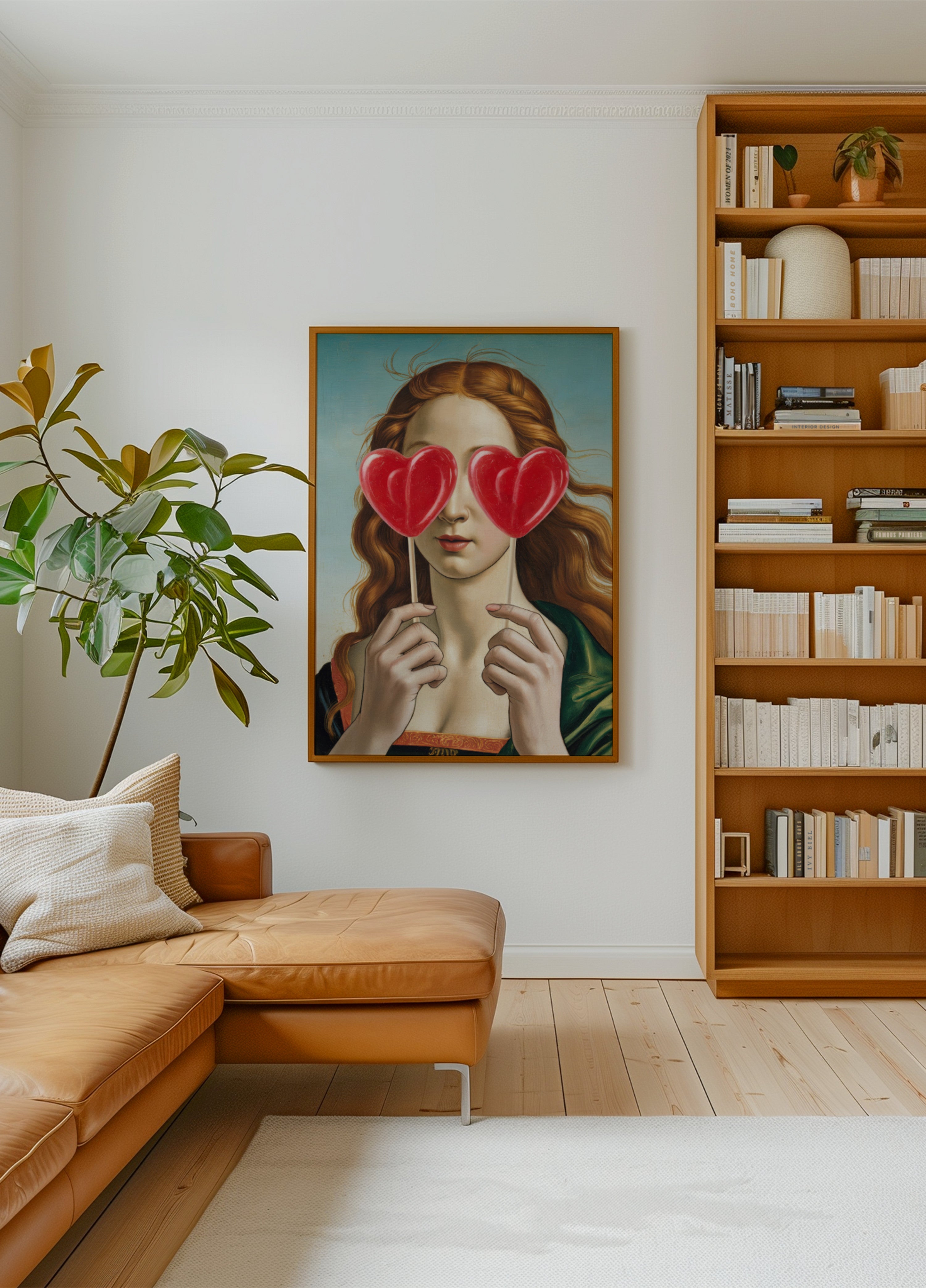 Zoet hart portret